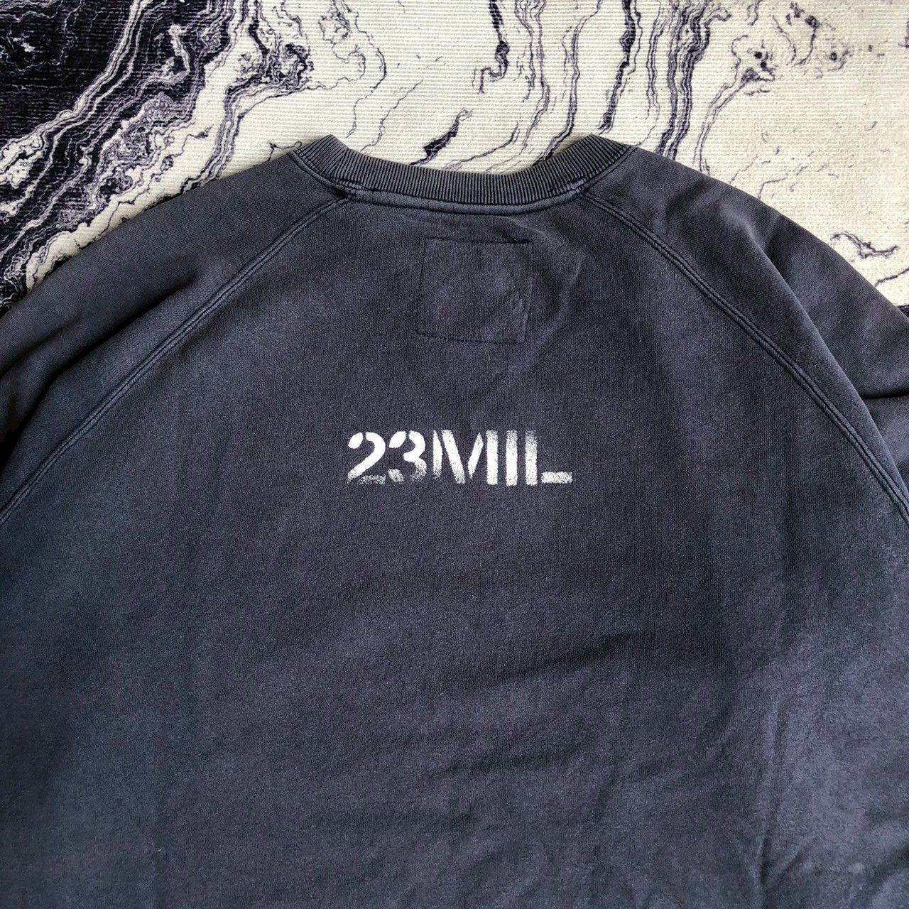 Wtaps WTAPS 23 MIL Crewneck Sweatshirt Faded Navy Size US L / EU 52-54 / 3 - 2 Thumbnail