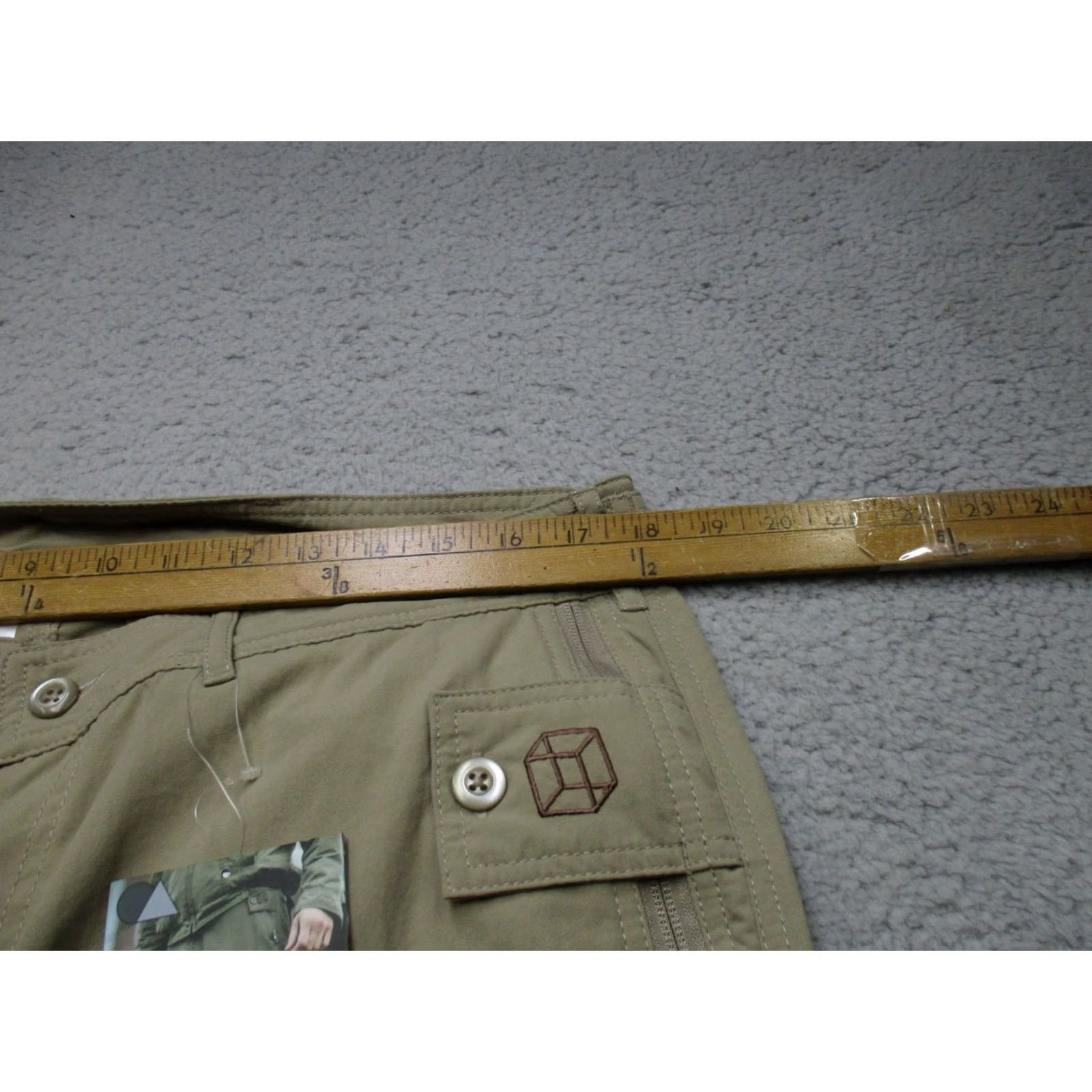 Vintage Clothing Arts Adventure Traveler Pants Mens 36x32 Nylon Cargo Travel Beige Pacsafe Size US 36 / EU 52 - 4 Thumbnail