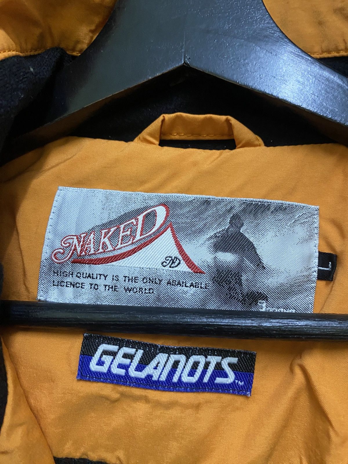 Other VINTAGE 90S NAKED WINDBREAKER JACKET Size US L / EU 52-54 / 3 - 7 Thumbnail