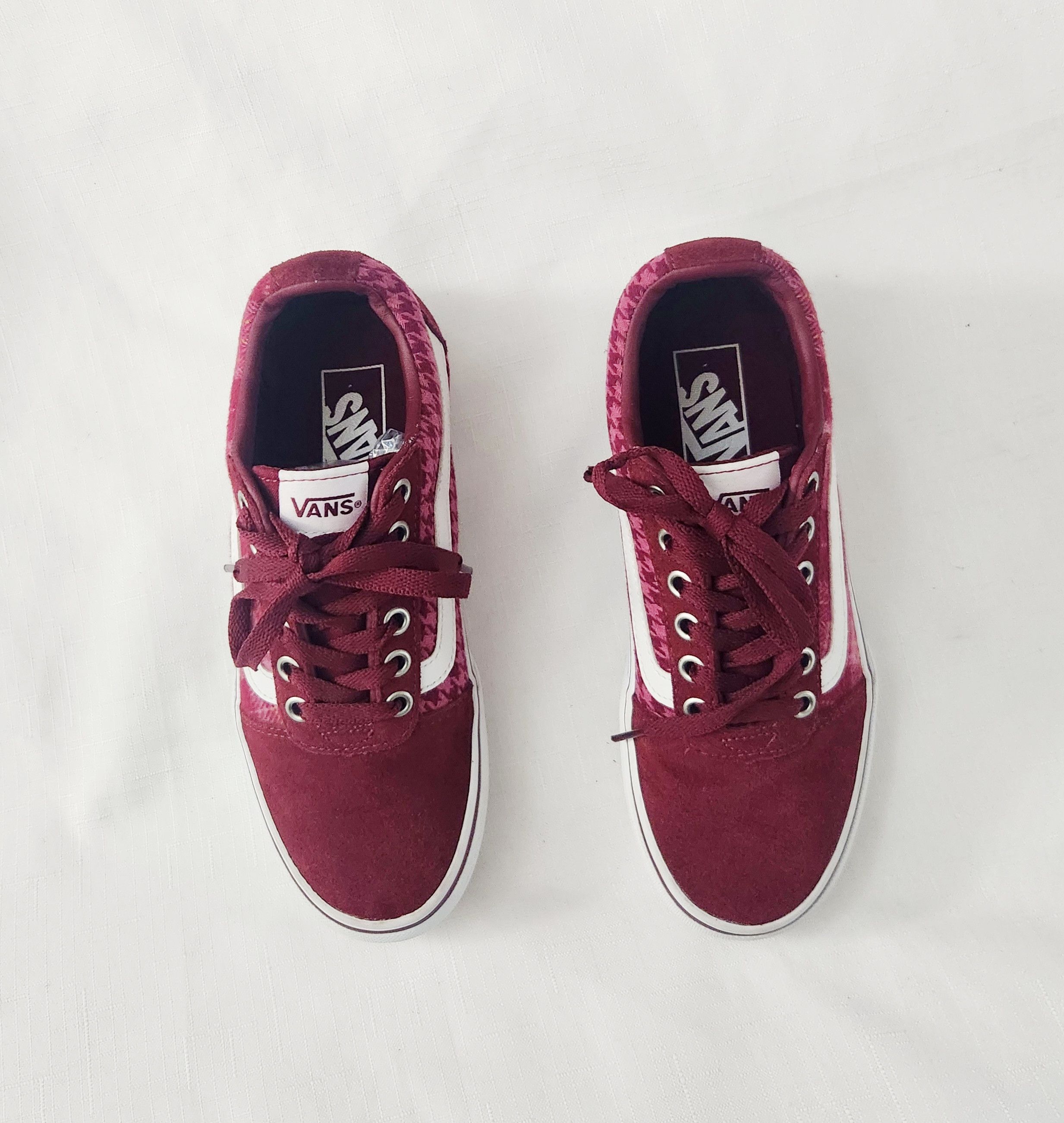 Vans Vans Ward Platform Plaid Mix Port Houndstooth Sneakers SZ 6 Size US 6 / IT 36 - 4 Thumbnail