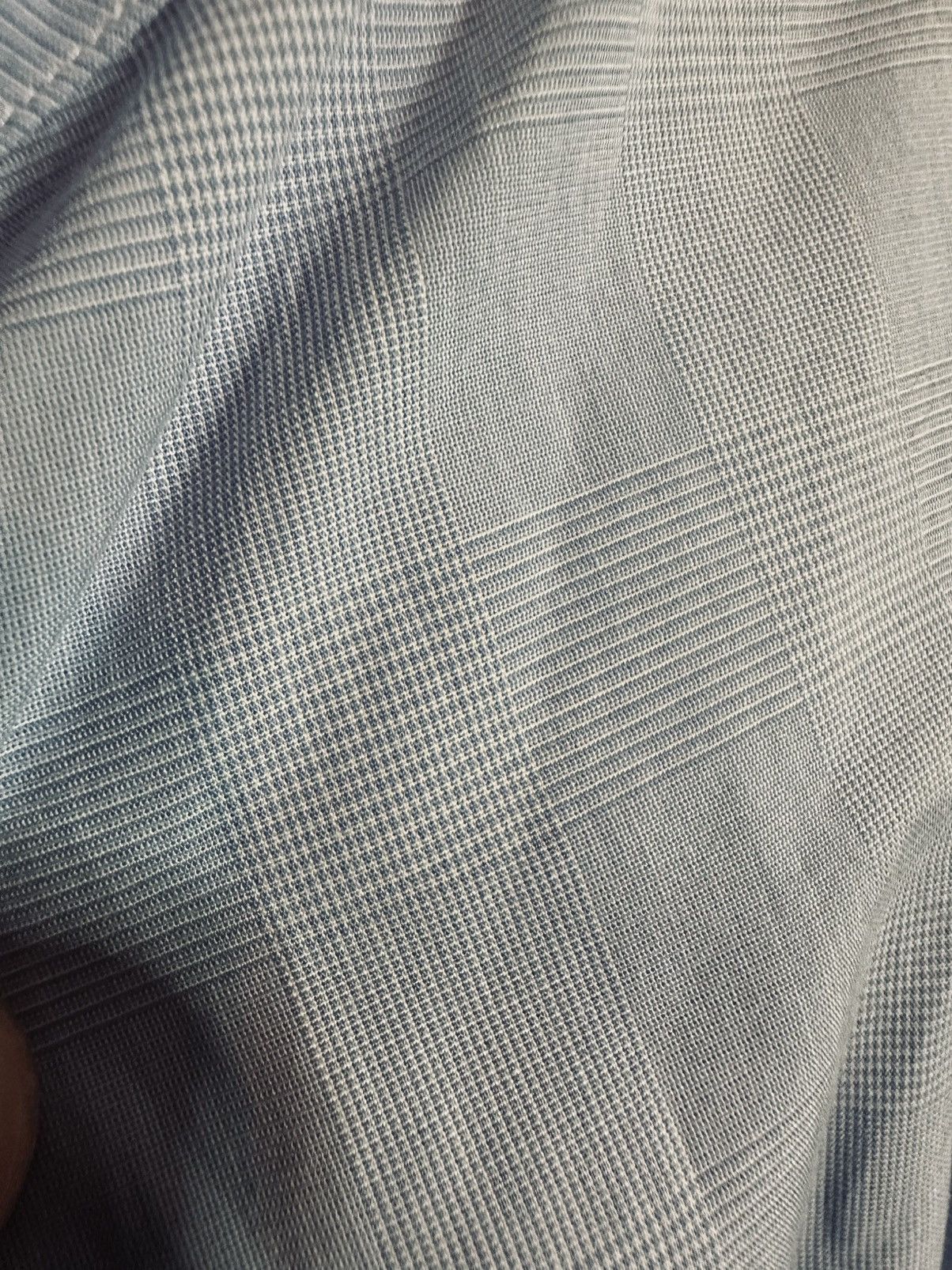 Gitman Bros. Light blue plaid MiUSA pocket button-up dress shirt Size US XXL / EU 58 / 5 - 3 Thumbnail