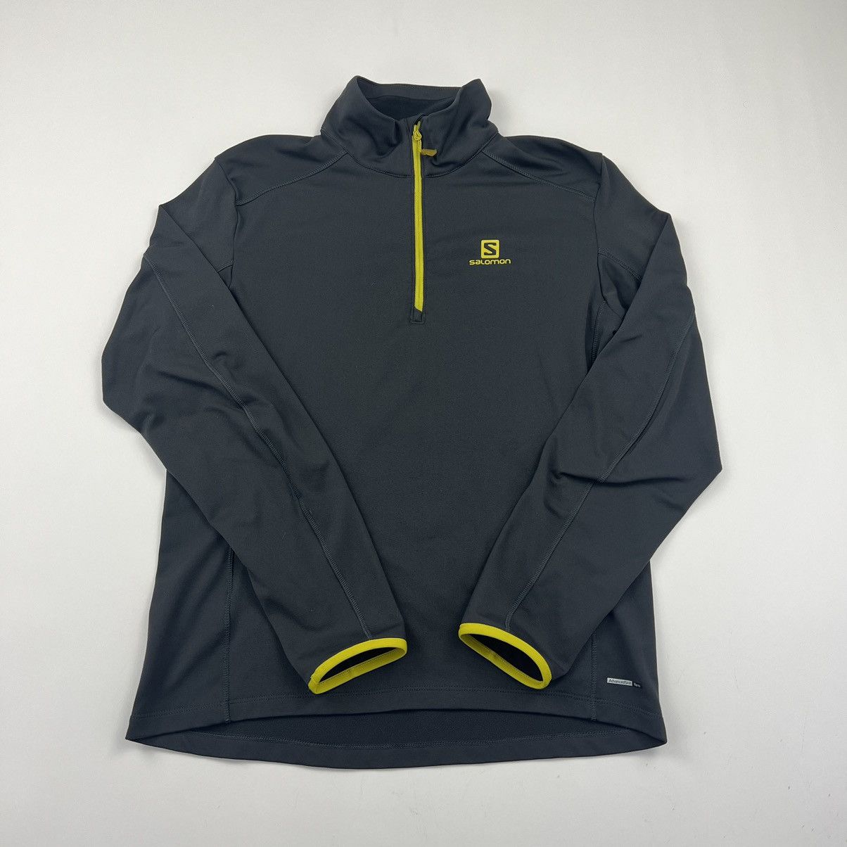 Salomon Salomon Discovery Asphalt Half Zip Micro Fleece Size US M / EU 48-50 / 2 - 2 Thumbnail