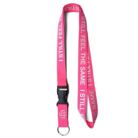 Anti Social Social Club DS White ASSC Choke yourself Pink Lanyard key chain FTP FOG Size ONE SIZE - 3 Thumbnail
