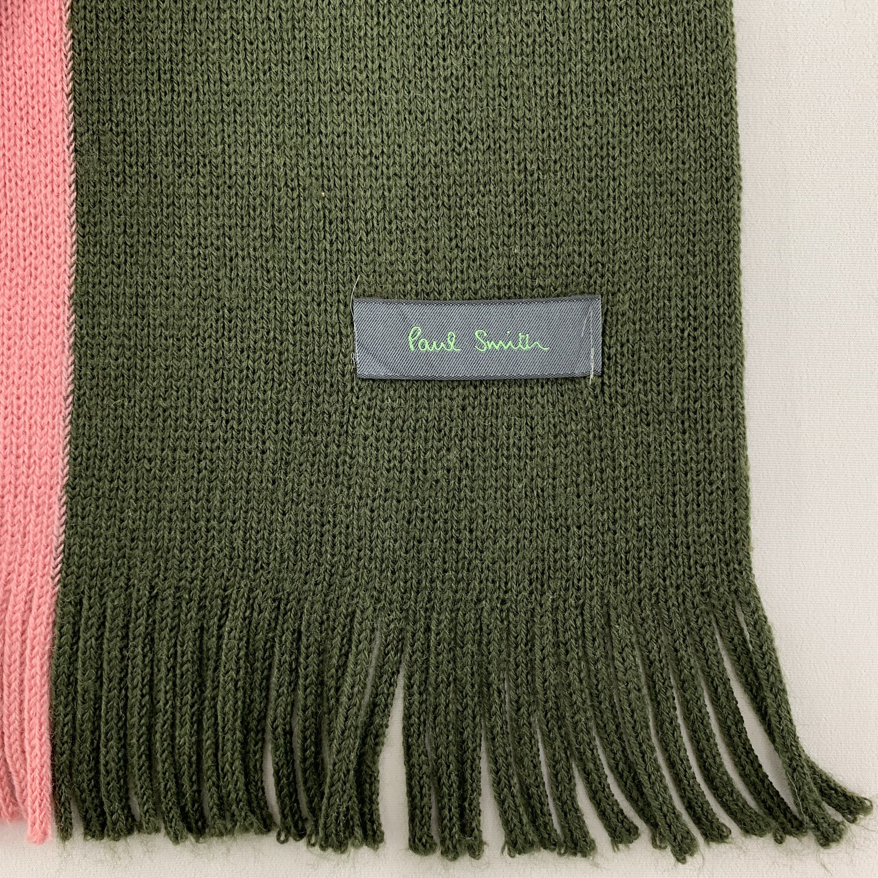 Paul Smith Paul Smith Scarf Wool Muffler Neck Wrap BL4083 Size ONE SIZE - 4 Thumbnail