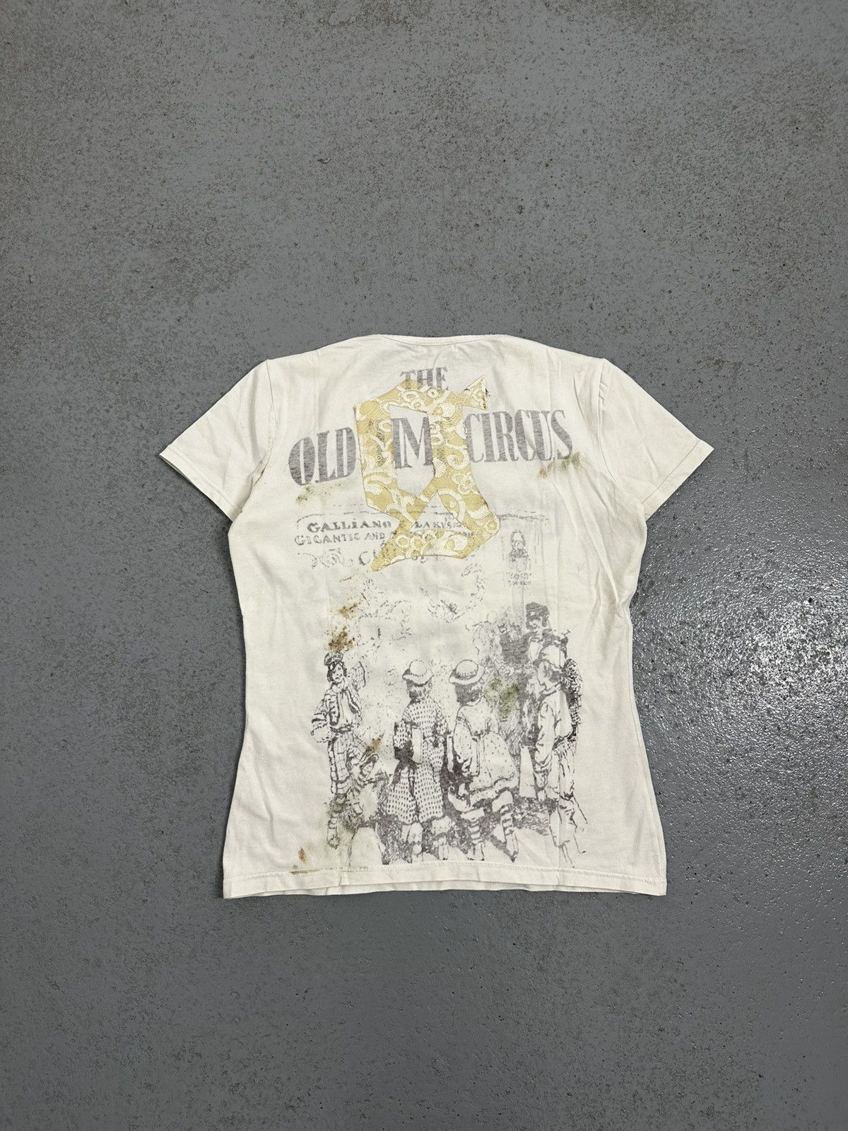 John Galliano Vintage S/S 1997 John Galliano Circus Reversible T-Shirt Size US M / EU 48-50 / 2 - 3 Thumbnail