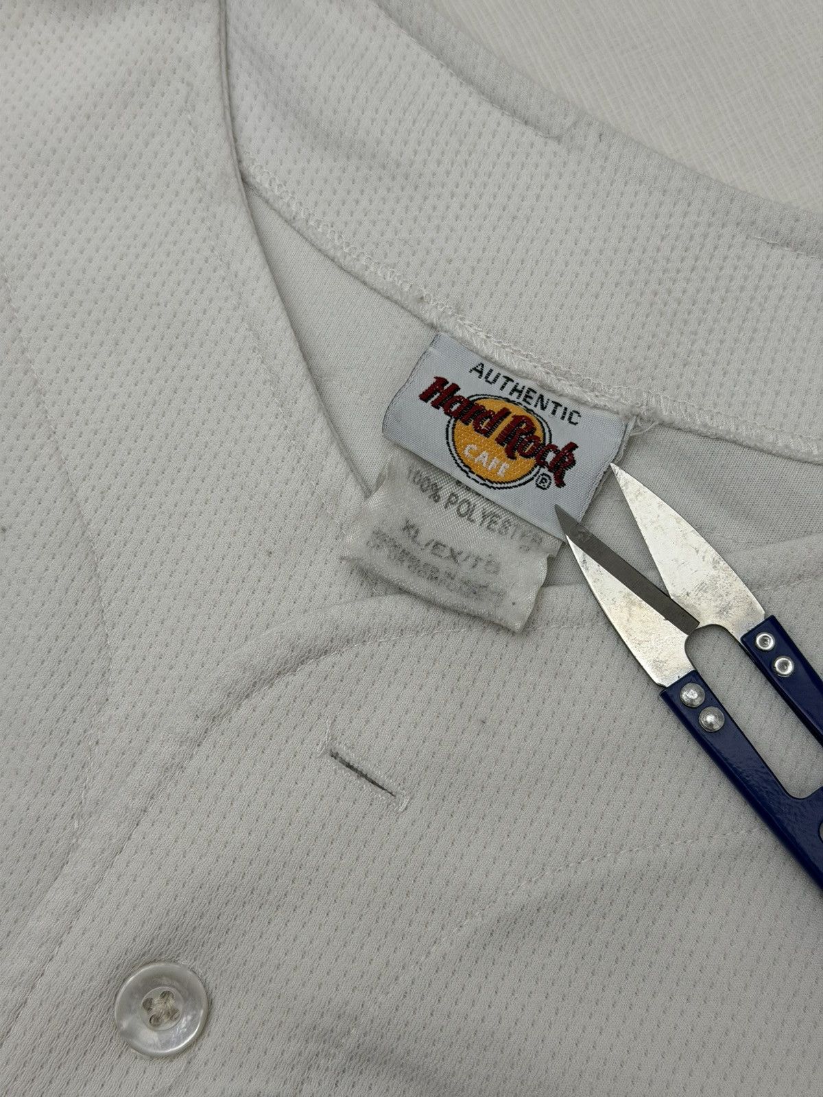 Hard Rock Cafe Vintage 90s Hard Rock Cafe Los Angeles Baseball Jersey XL Size US XL / EU 56 / 4 - 6 Thumbnail