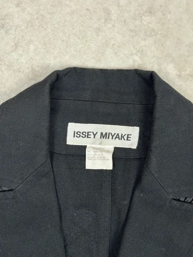 Issey Miyake SS2003 Issey Miyake Black Blazer Plissed Jacket Size M / US 6-8 / IT 42-44 - 9 Thumbnail