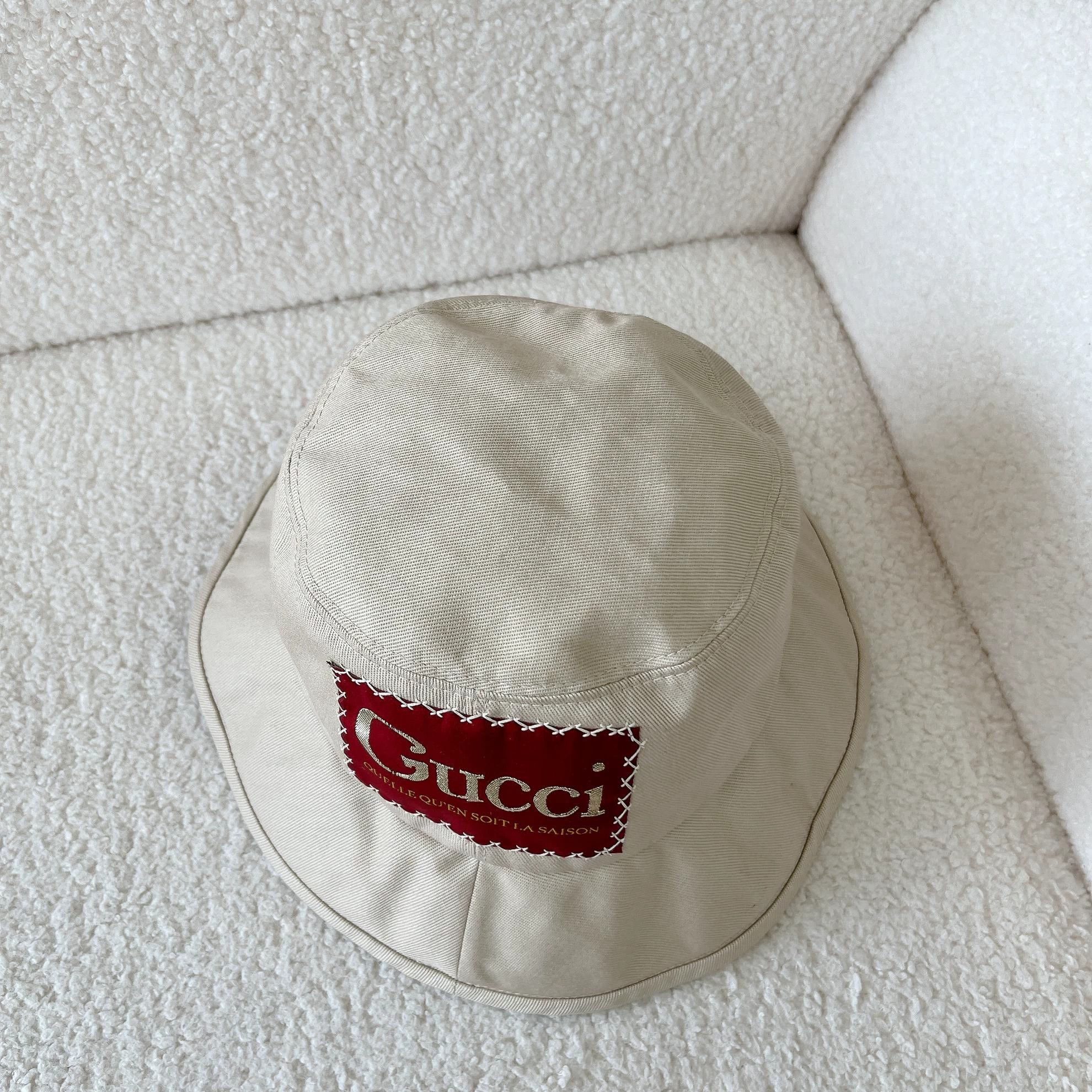 Gucci Gucci Khaki Bucket Hat L (59cm) Size ONE SIZE - 5 Thumbnail