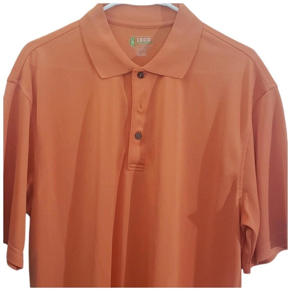 Izod CT1898 Izod Orange Gold Shirt L Size US L / EU 52-54 / 3 - 4 Thumbnail