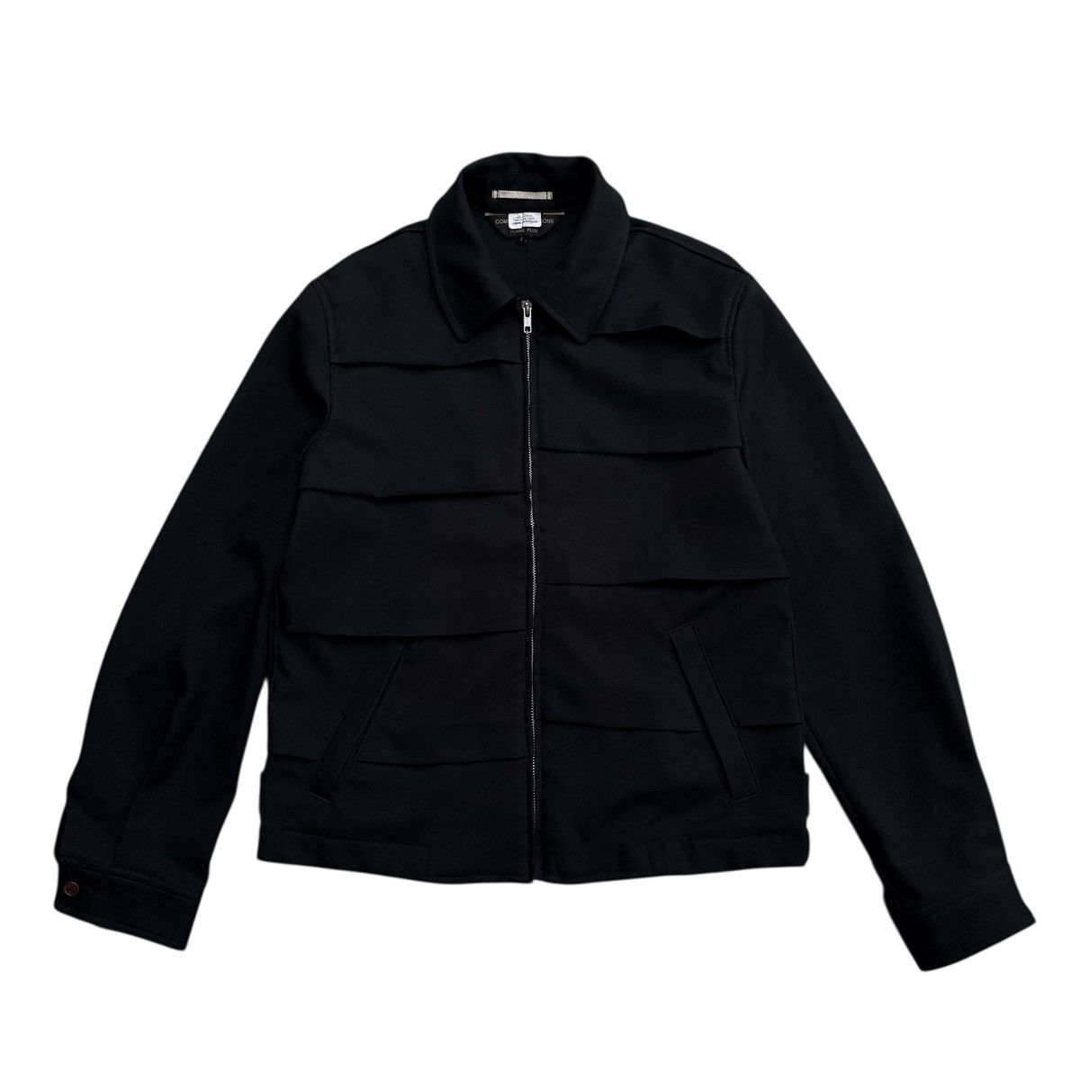 Comme des Garcons Homme Plus Comme des Garcons Homme Plus Garment Treated Layered Zip Jac Size US S / EU 44-46 / 1 - 1 Thumbnail