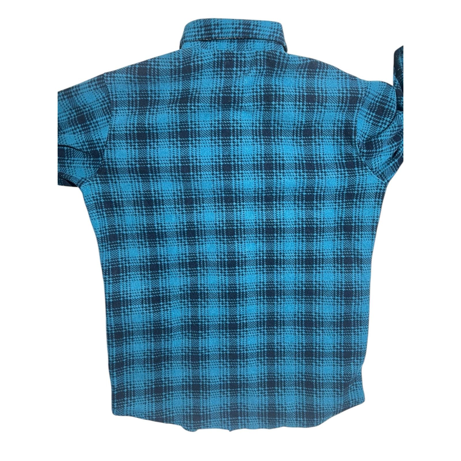 Wrangler Wrangler Men’s Small Blue & Black Flannel Button-Down Shirt Size US S / EU 44-46 / 1 - 2 Thumbnail