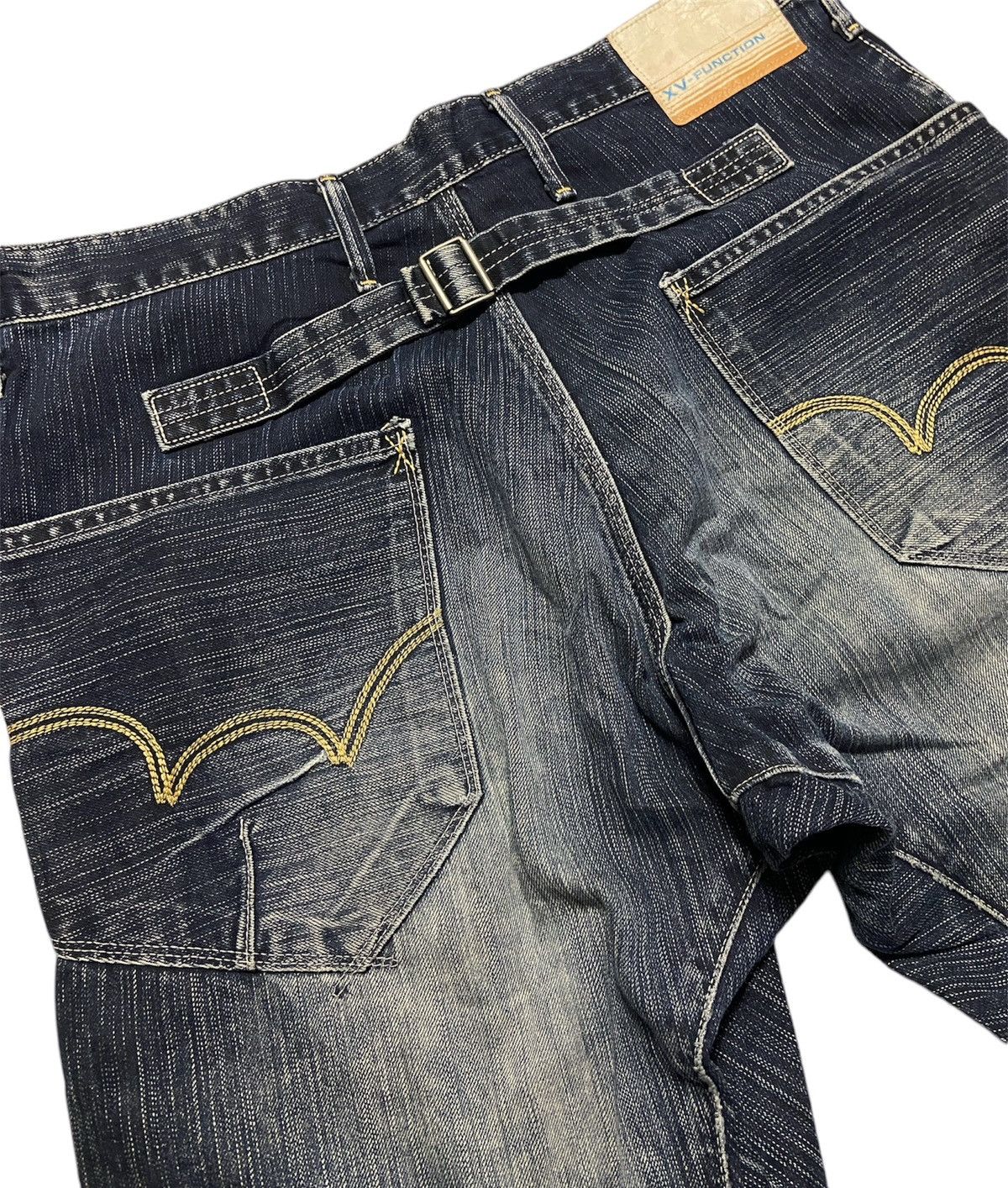 Edwin × Japanese Brand Rare Vintage Y2K Edwin XV-Function Twisted Leg Size US 34 / EU 50 - 4 Thumbnail