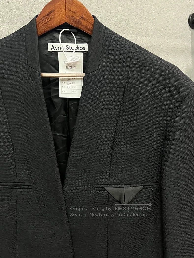 Acne Studios Acne Studios Oversized Collarless Blazer Size 4XL / US 24-26 - 3 Thumbnail