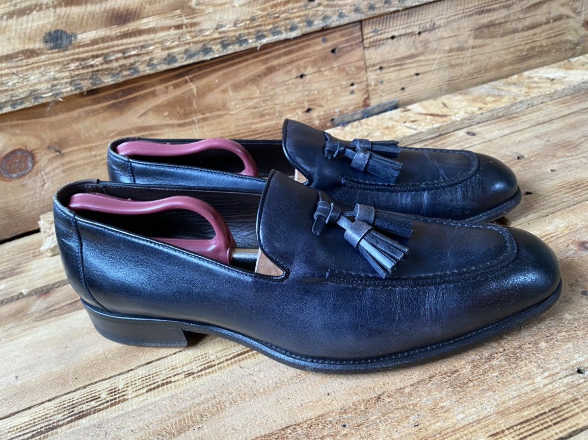 Tom Ford Tomford tassel navy blue leather loafers sz uk7TTT Size US 8 / EU 41 - 9 Thumbnail