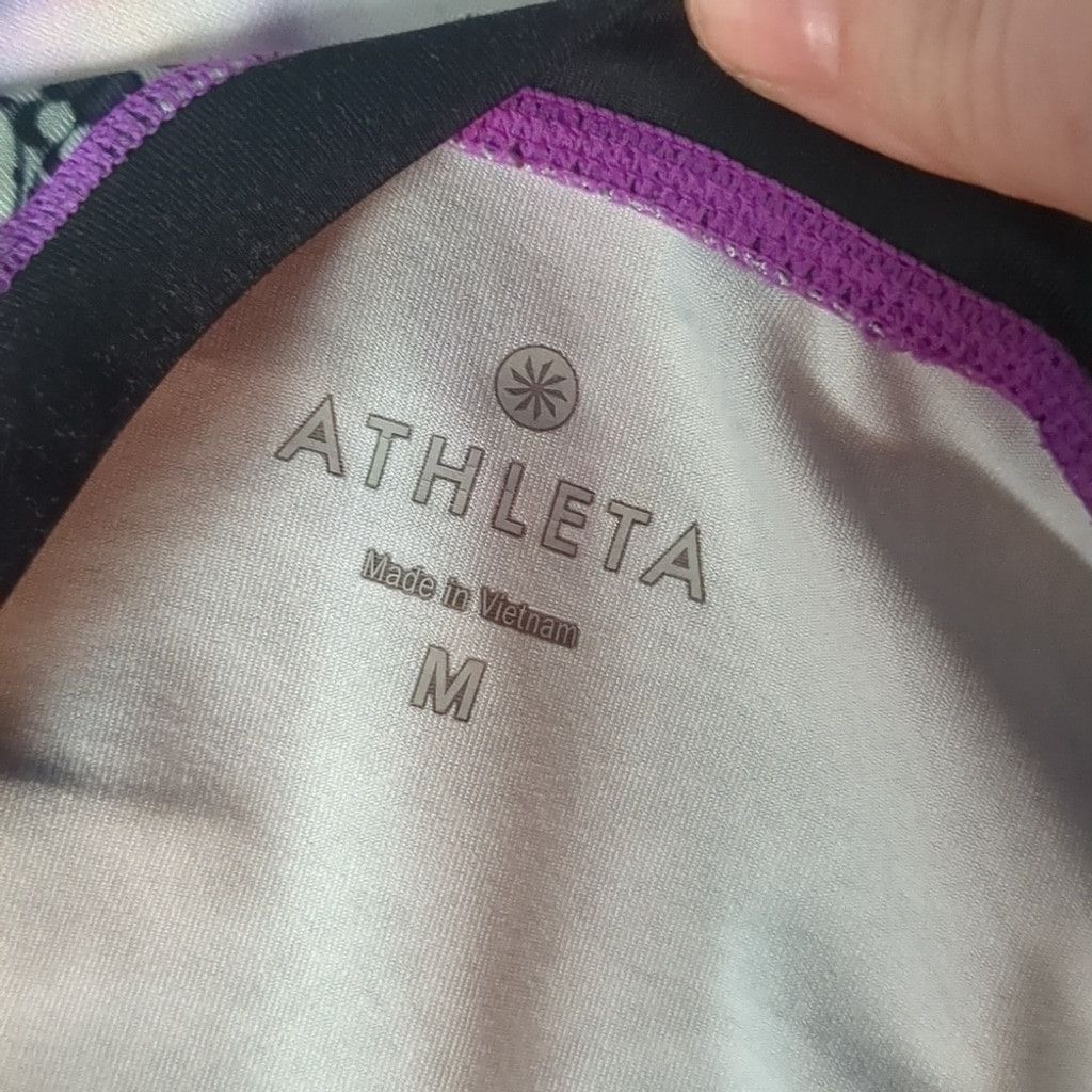 Athleta Athleta Paisley compression top size medium Size L / US 10 / IT 46 - 3 Thumbnail
