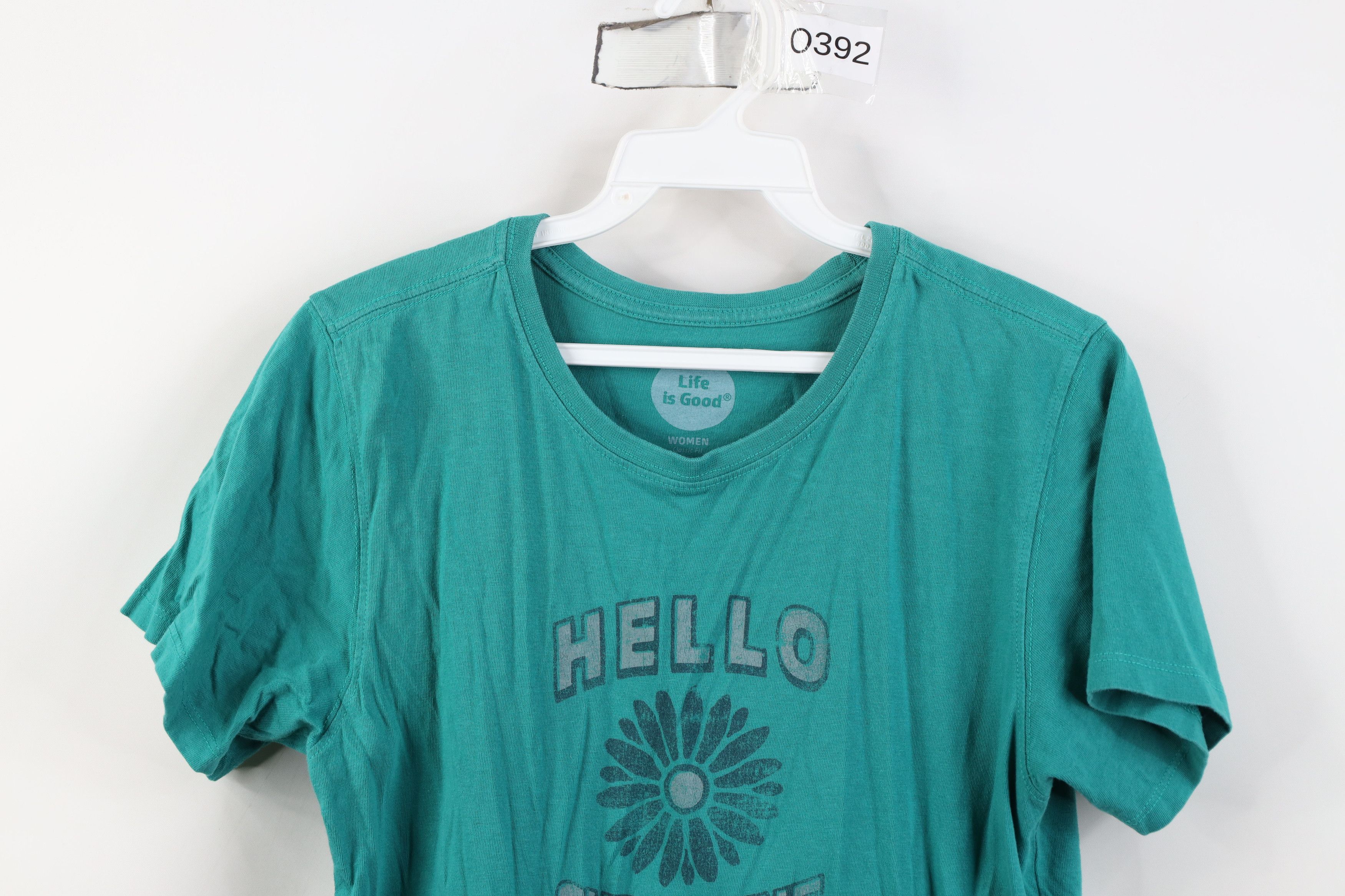 Life is Good Life Is Good Sunshine Flower Short Sleeve T-Shirt Green Size S / US 4 / IT 40 - 2 Thumbnail