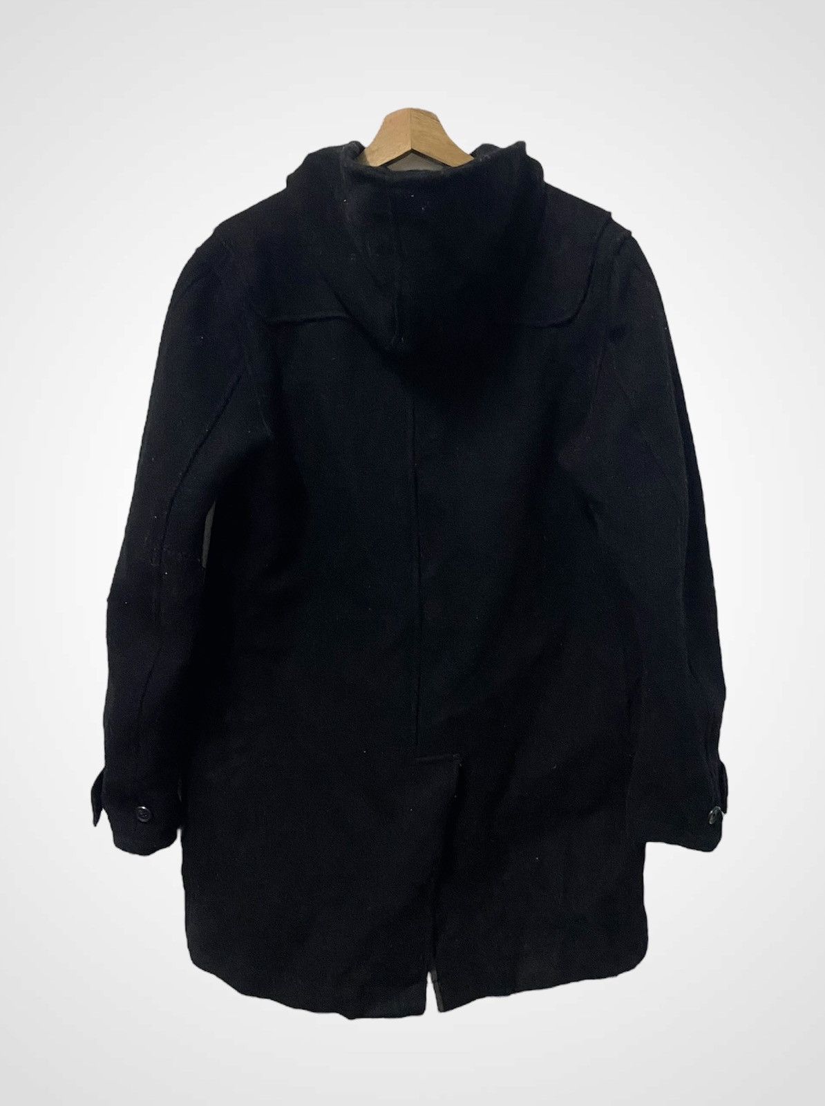 Issey Miyake Tete Homme by Issey Miyake Wool Duffle Jacket Size US L / EU 52-54 / 3 - 3 Thumbnail