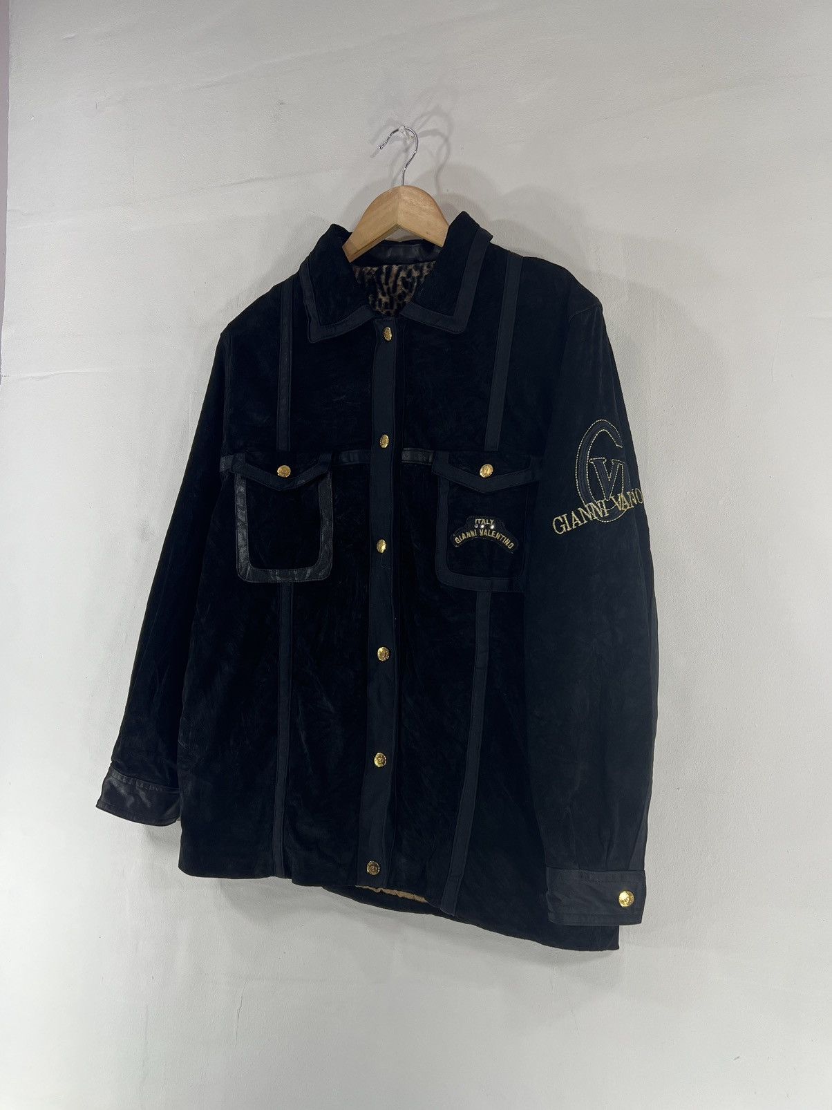 Gianni Valentino Gianni Valentino Velvet Full Button Jacket Size US L / EU 52-54 / 3 - 7 Thumbnail