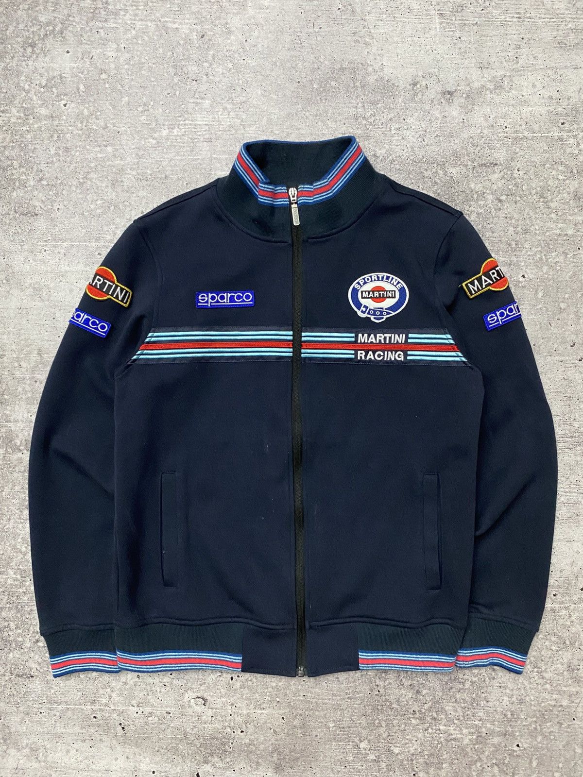 Vintage 🏎️Martini Sportline vintage zip jacket Size US M / EU 48-50 / 2 - 4 Thumbnail