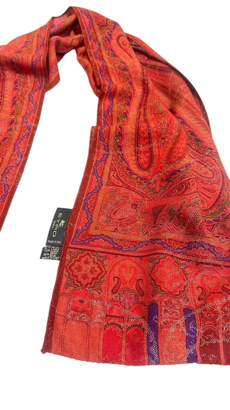 Etro × Vintage Etro Vintage Scarf / Muffler Size ONE SIZE - 3 Thumbnail