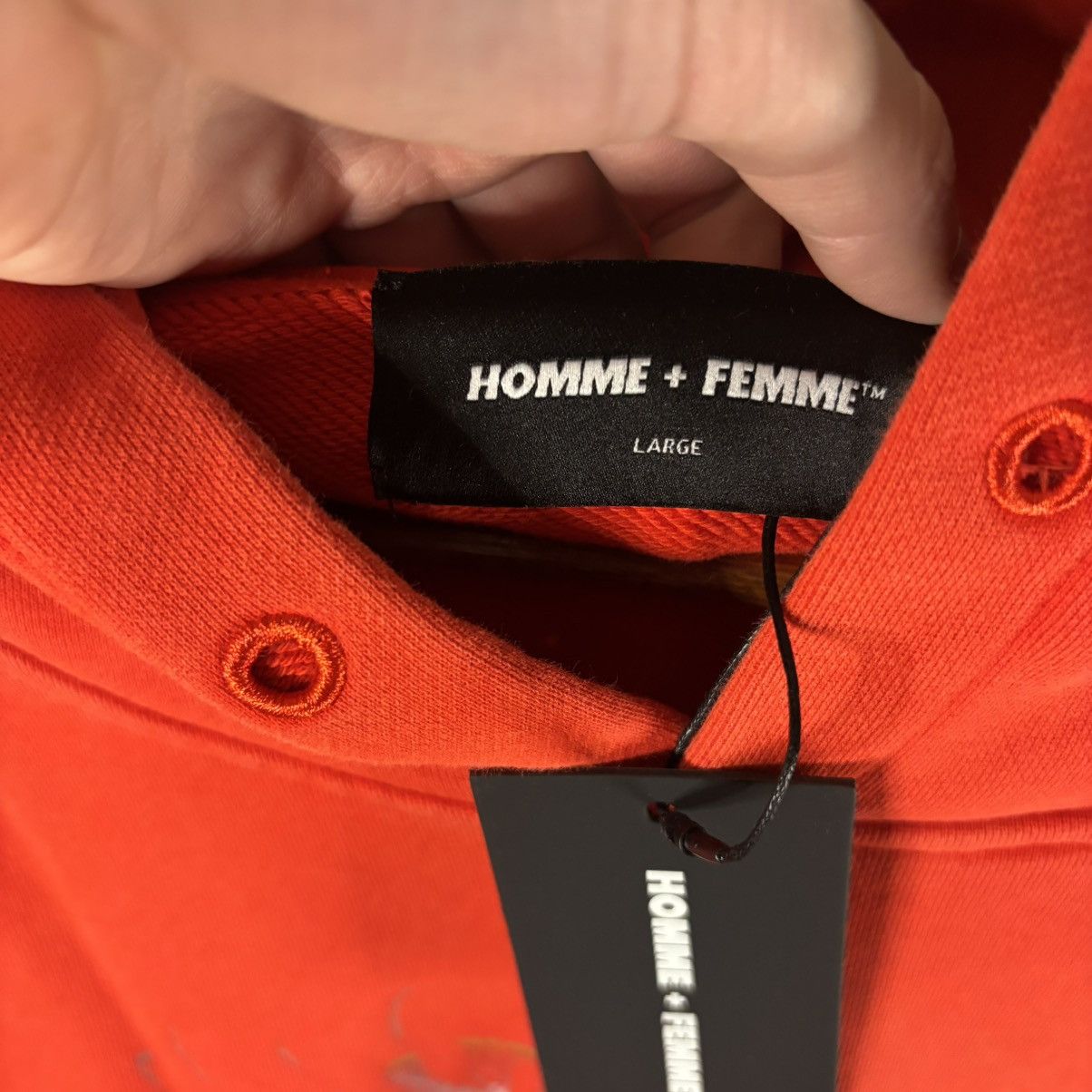 Homme + Femme La BEAND NEW Homme x Femme Space Ship Hoodie Size US L / EU 52-54 / 3 - 5 Thumbnail
