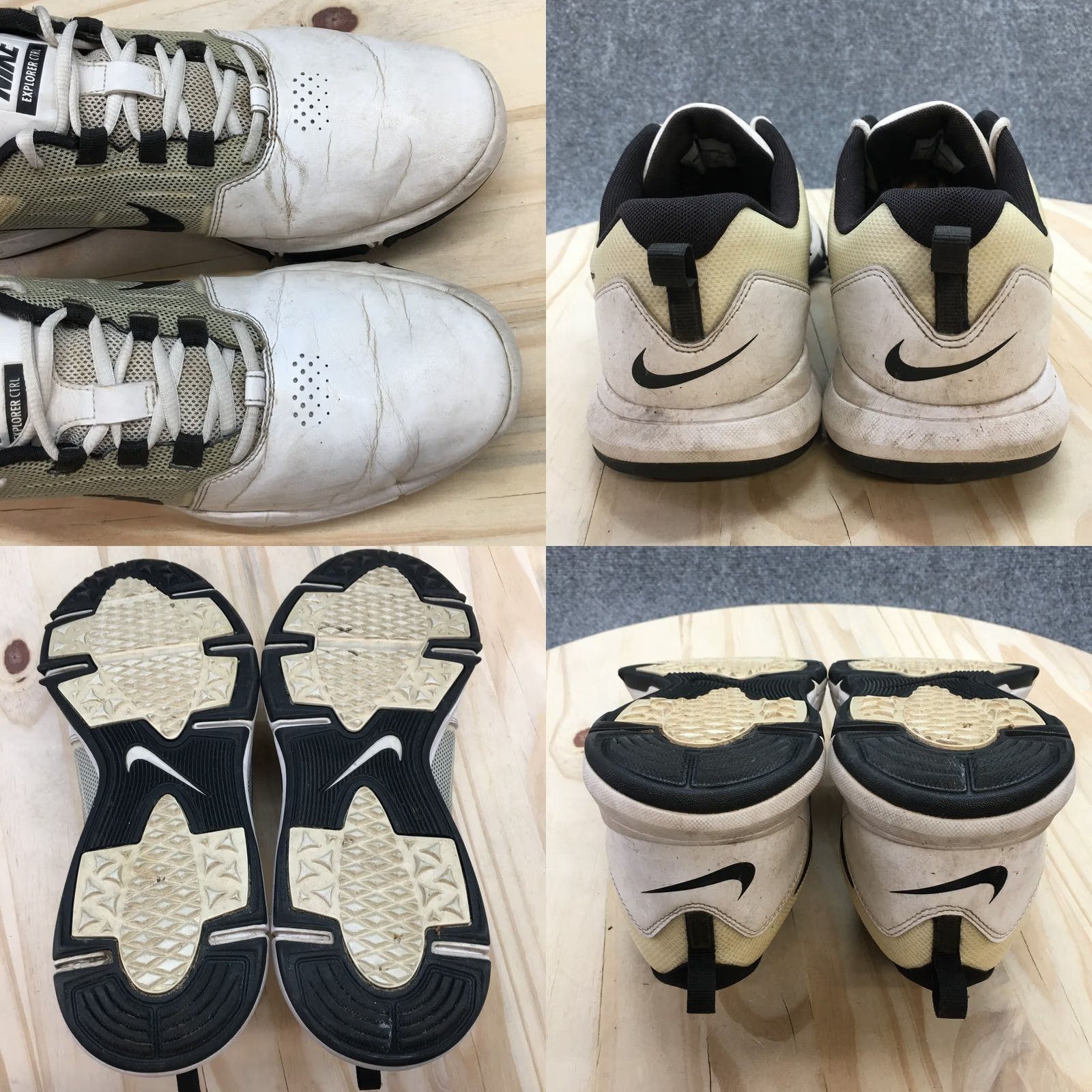 Nike Nike Explorer CTRL Sneaker Mens 11 White Golf Athletic Lace Up Casual Shoe Size US 11 / EU 44 - 8 Thumbnail