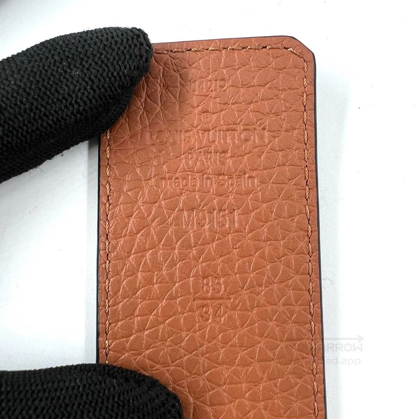 Louis Vuitton Louis Vuitton Men's Black Belt. Size ONE SIZE - 6 Thumbnail