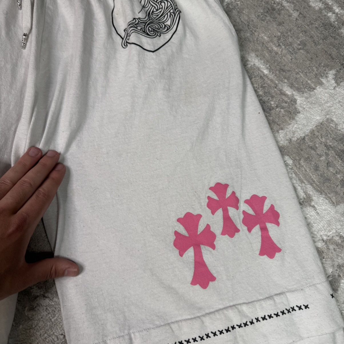 Chrome Hearts Deadly doll patchwork sweatpants Size US 34 / EU 50 - 8 Thumbnail