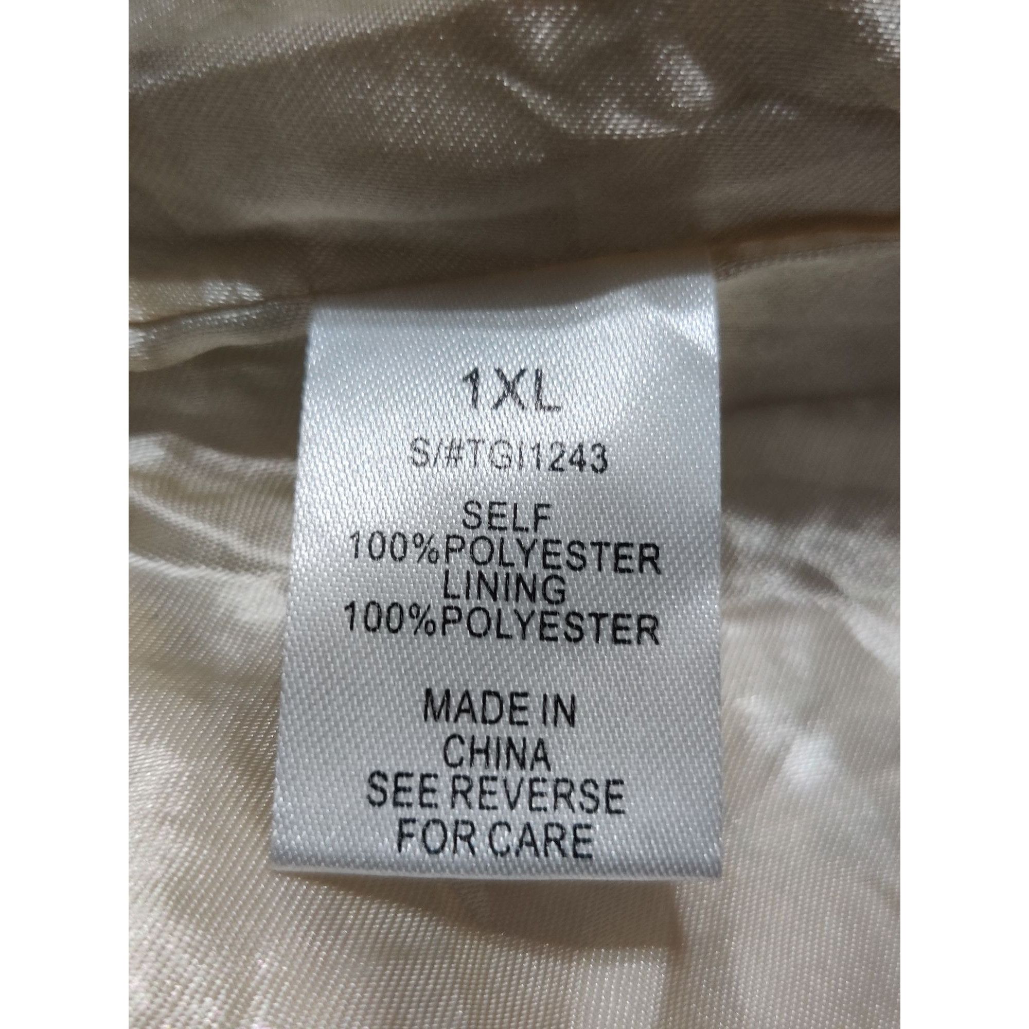 Fashion Nova Fashion Nova 1XL Womens Cropped Tweed Jacket Multicolor Text Size XL / US 12-14 / IT 48-50 - 7 Thumbnail
