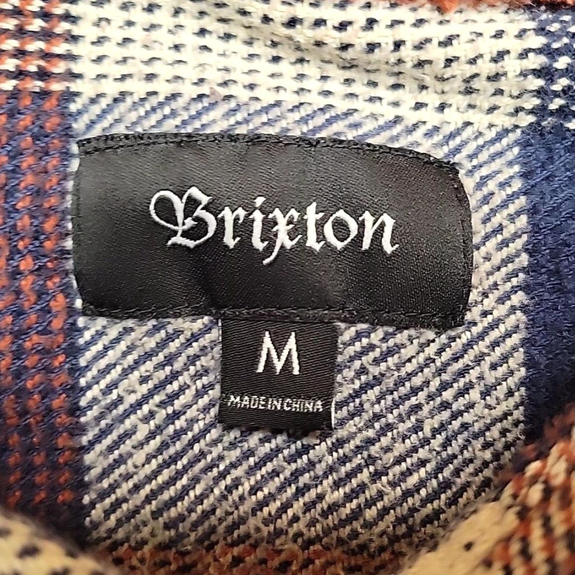 Brixton Brixton Shirt Mens Medium Multicolor Plaid Flannel Long Sleeve Button-Up Casual Workwear Size US M / EU 48-50 / 2 - 4 Thumbnail