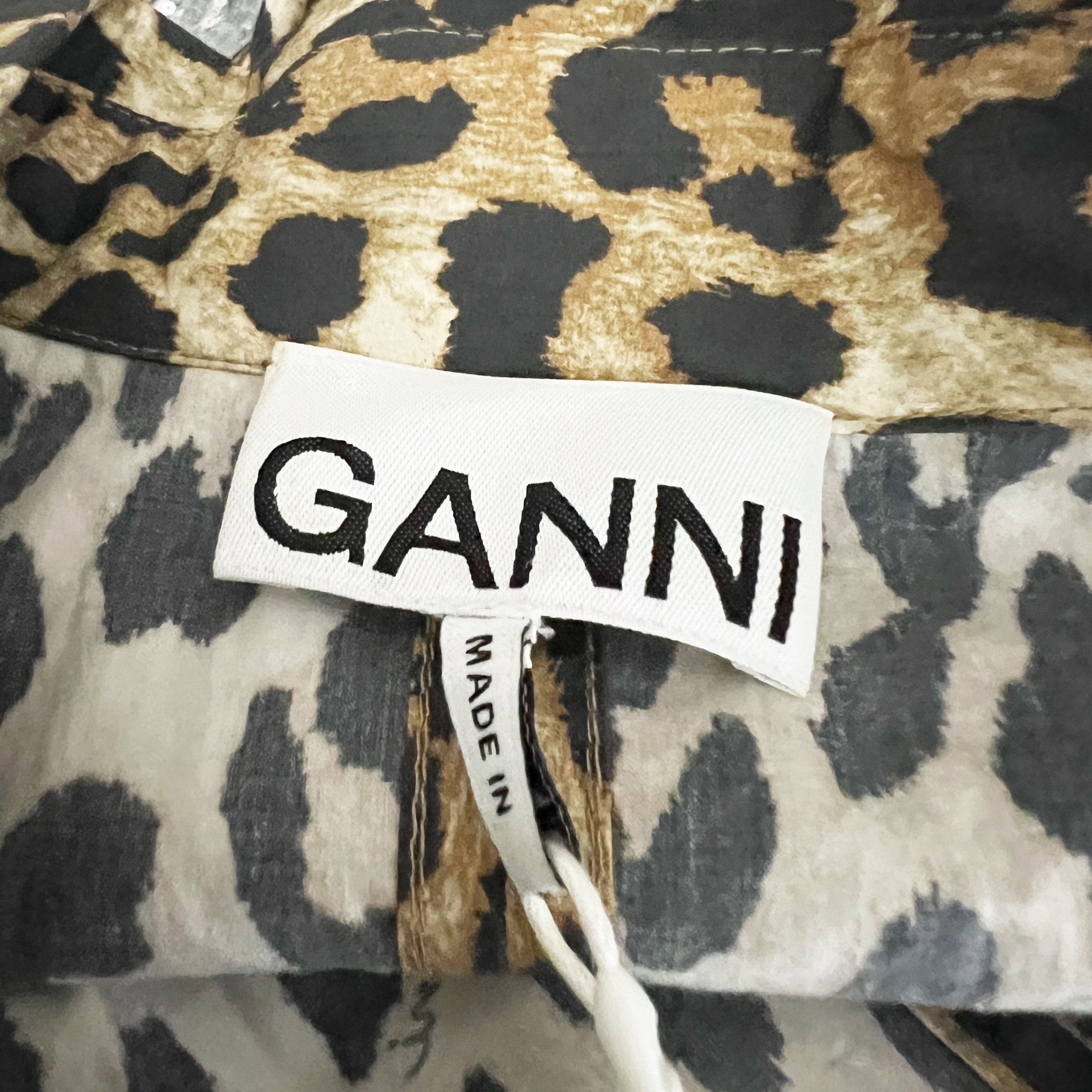 Ganni NEW Ganni F8842 Organic Cotton Poplin Size XS / US 0-2 / IT 36-38 - 2 Thumbnail