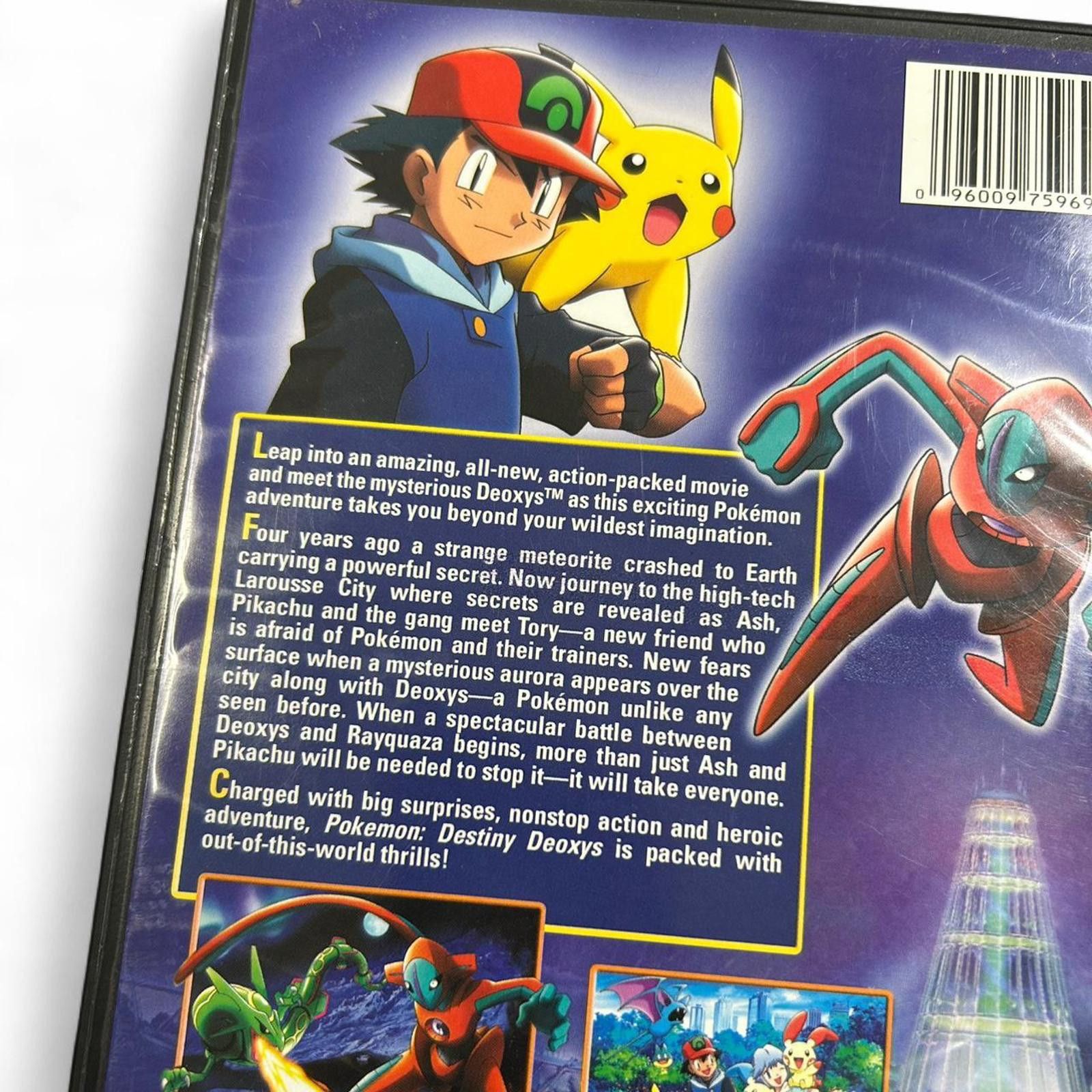 Pokemon Pokémon Destiny Deoxys The Movie DVD. Excellent condition 💎 Size ONE SIZE - 3 Thumbnail