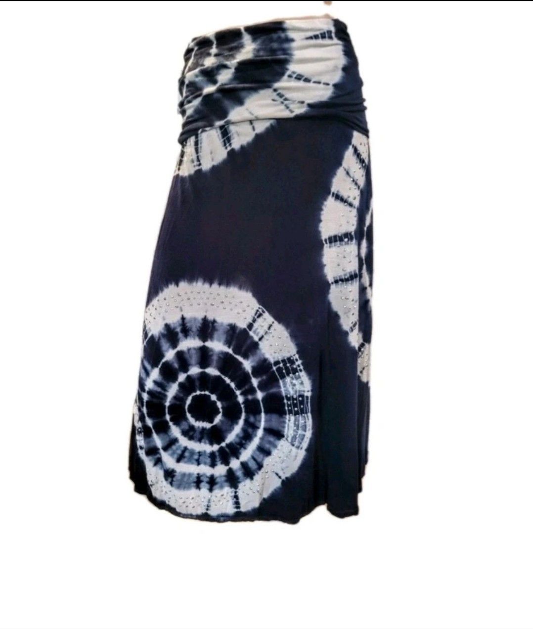 I.N.C IInternational Concepts Dress to Skirt Tie-Dye Stud Detail Size M / US 6-8 / IT 42-44 - 7 Thumbnail
