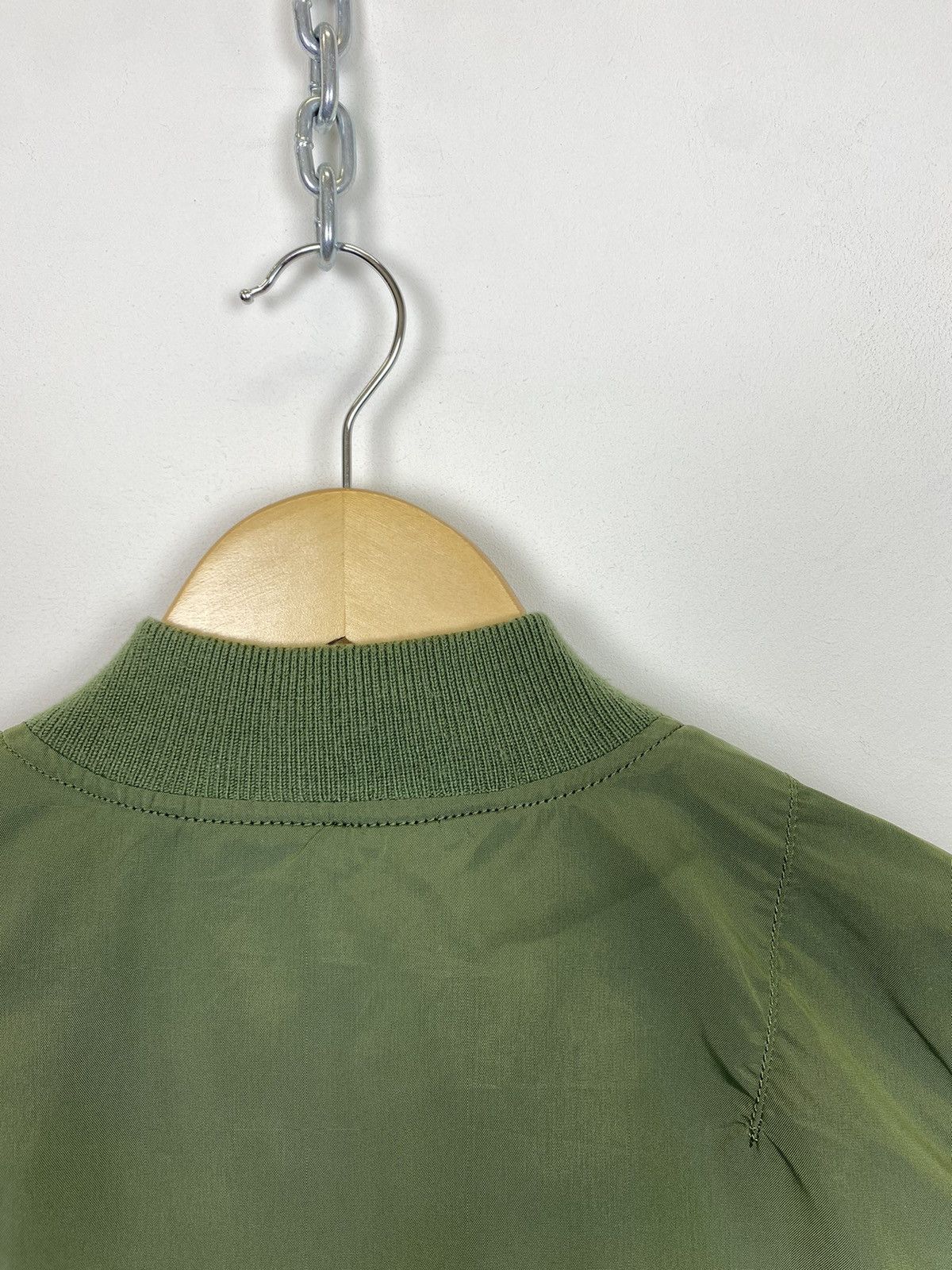 Alpha Industries Vintage Alpha Industries Long Bomber Jacket MA 1 90’s Size XS / US 0-2 / IT 36-38 - 15 Thumbnail