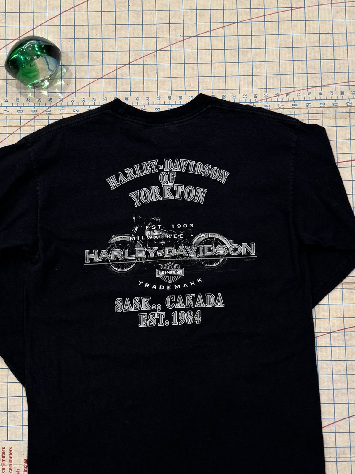 Harley Davidson Harley Davidson Live To Ride Flame Long Sleeve With Flaw Lrg Size US L / EU 52-54 / 3 - 14 Thumbnail
