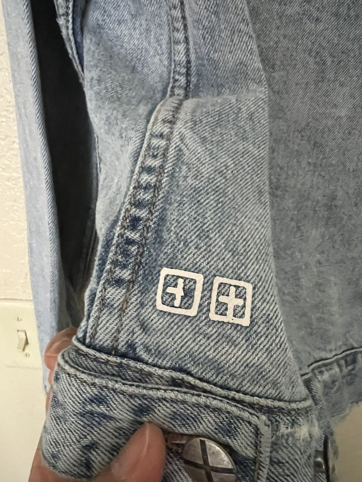 Ksubi Ksubi Denim Jacket Light Blue Sz. M Size US M / EU 48-50 / 2 - 7 Thumbnail