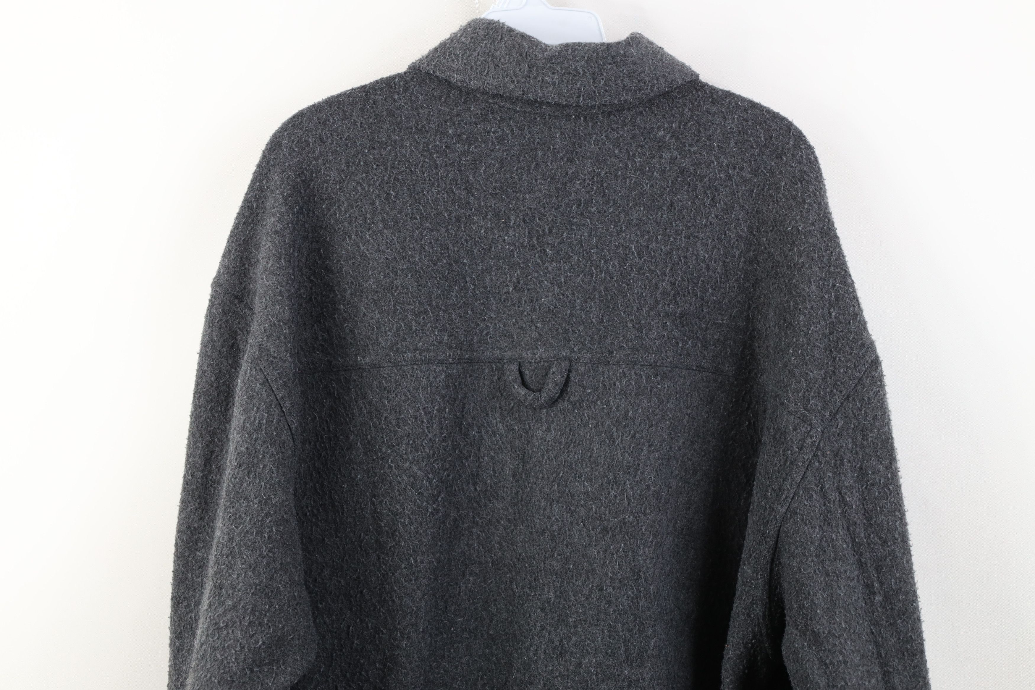 Vintage Vintage 90s Streetwear Fleece Button Shirt Jacket Jac Shirt Size US M / EU 48-50 / 2 - 13 Thumbnail