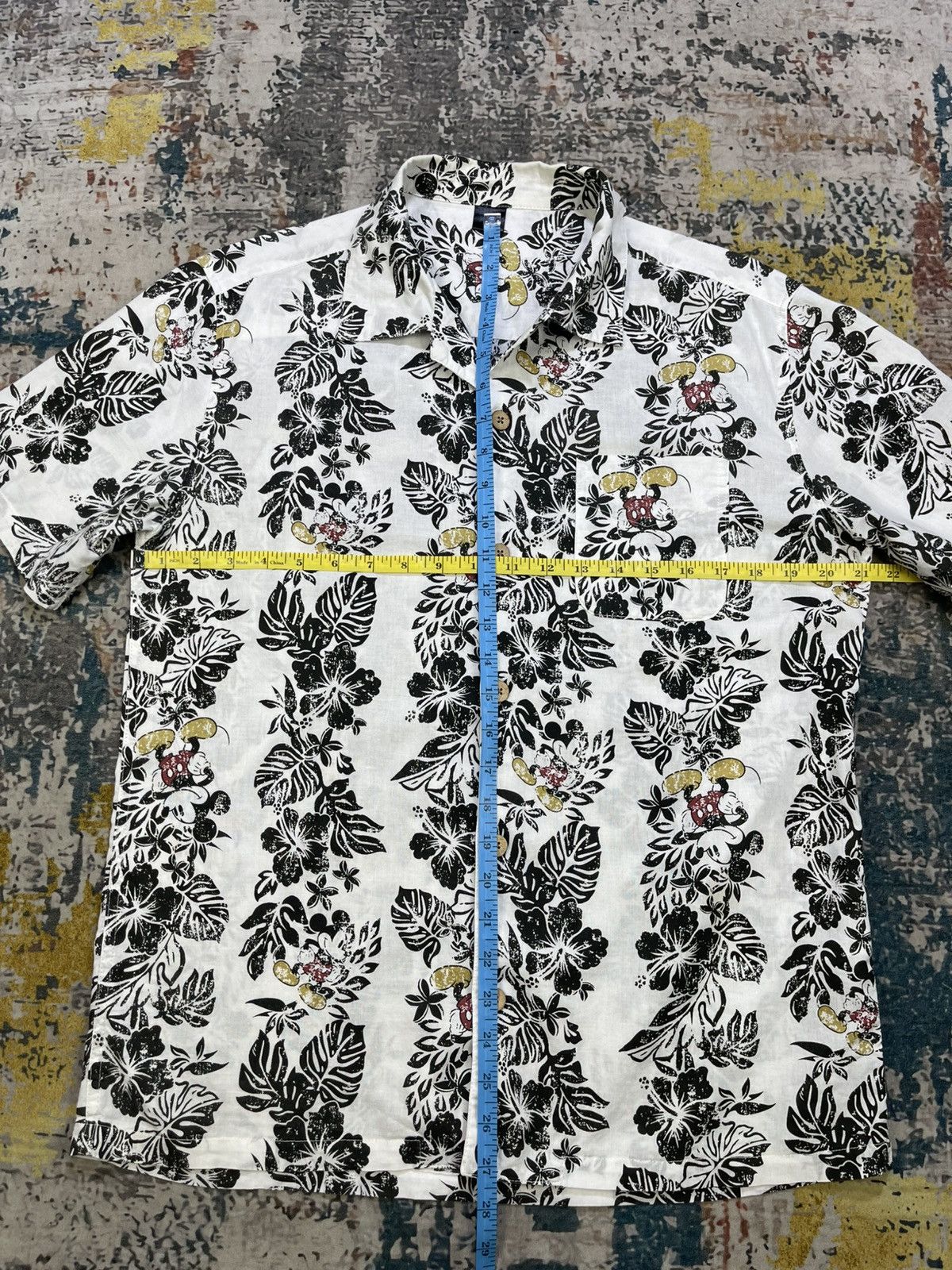 Disney Disney Mickey Mouse Aloha Hawaiian Shirt Size US M / EU 48-50 / 2 - 10 Thumbnail