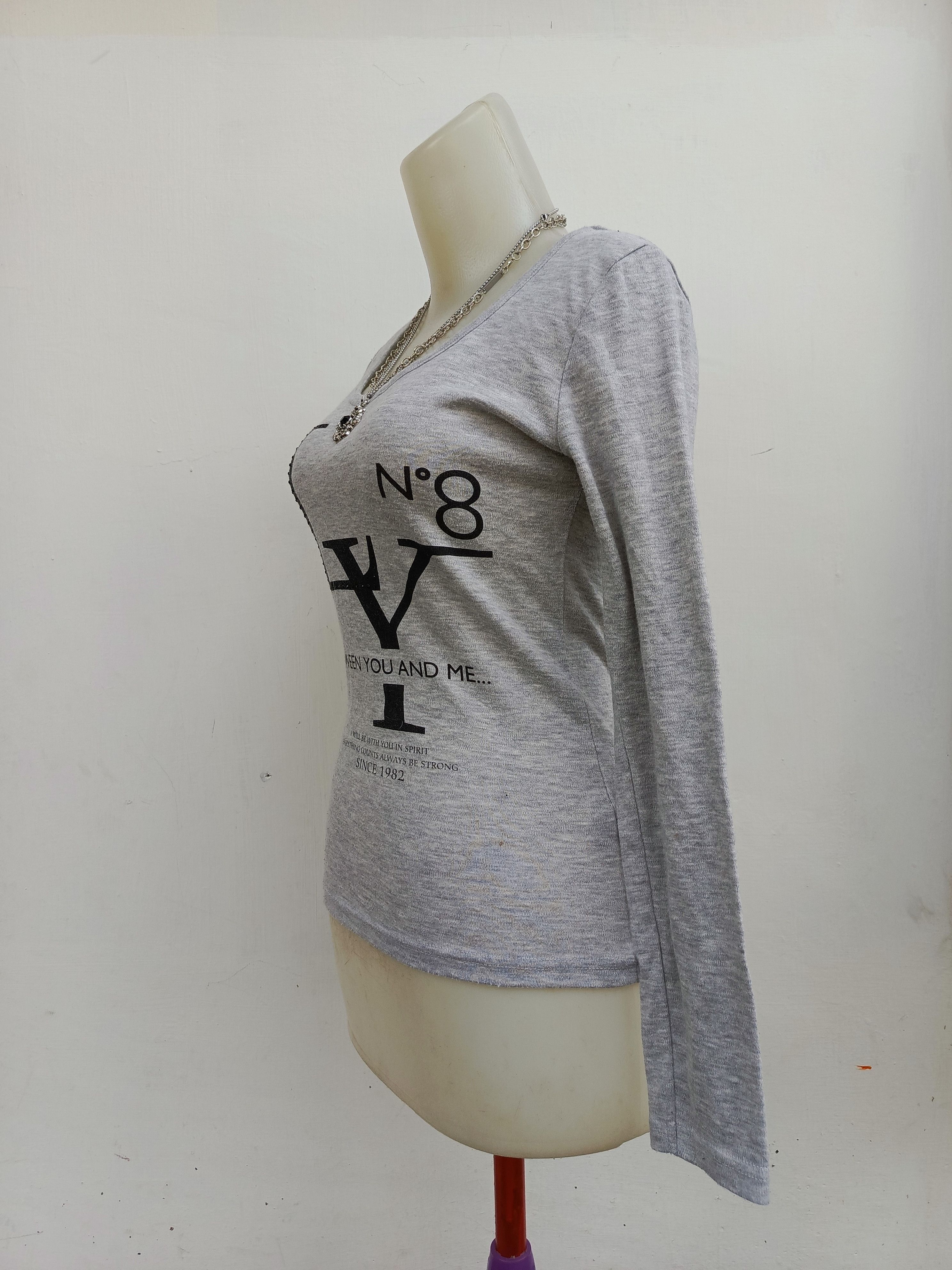 Japanese Brand SHC Y2K Long Sleeve Shirt Size M / US 6-8 / IT 42-44 - 5 Thumbnail