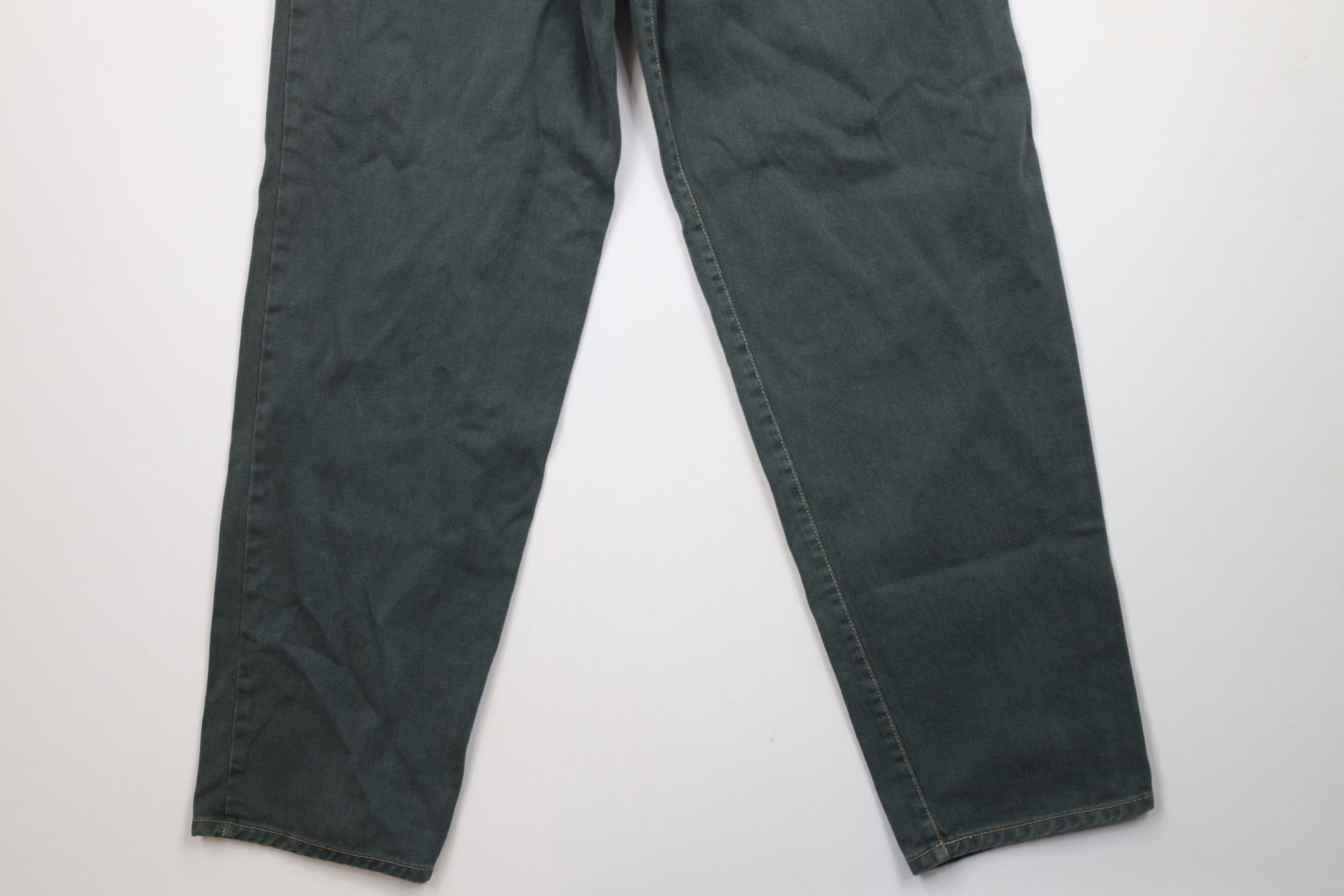 Lucky Brand × Vintage Vintage 90s Lucky Brand Jeans Fit Denim Jeans Green USA Size US 32 / EU 48 - 11 Thumbnail