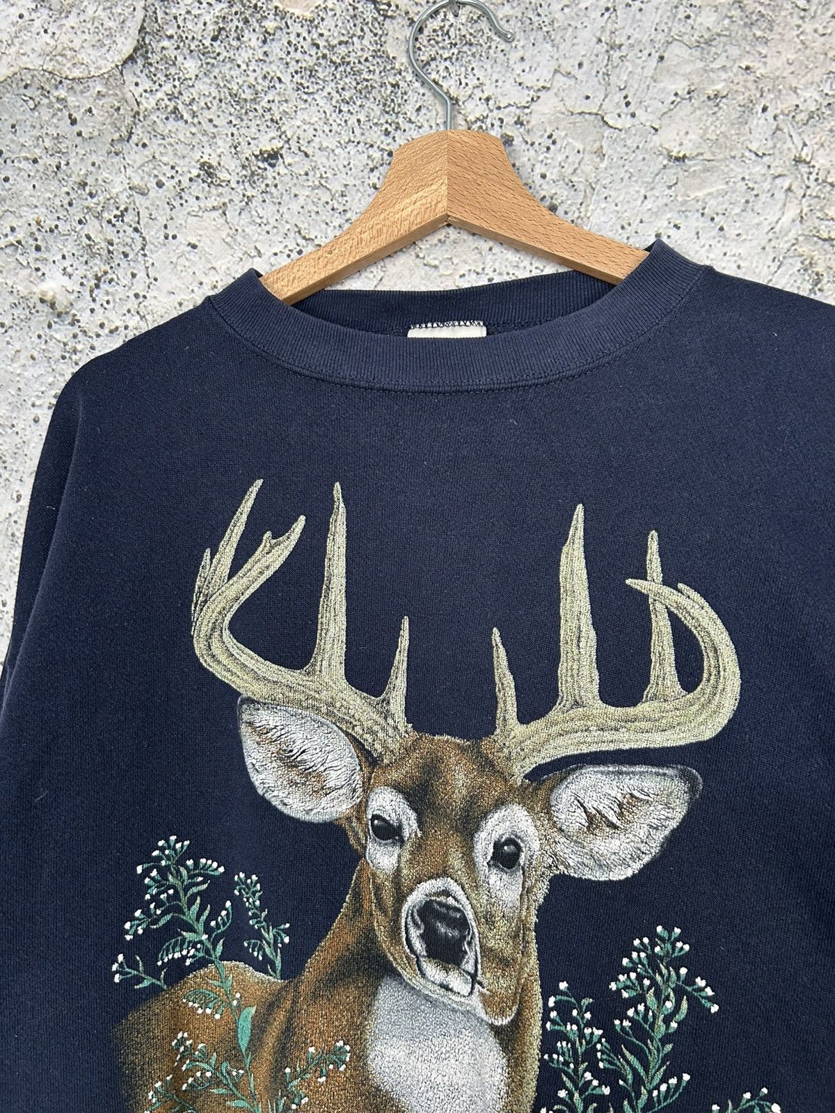 Vintage Vintage Deer Hunting Boxy Crewneck 90s Sweatshirt Size US XL / EU 56 / 4 - 3 Thumbnail