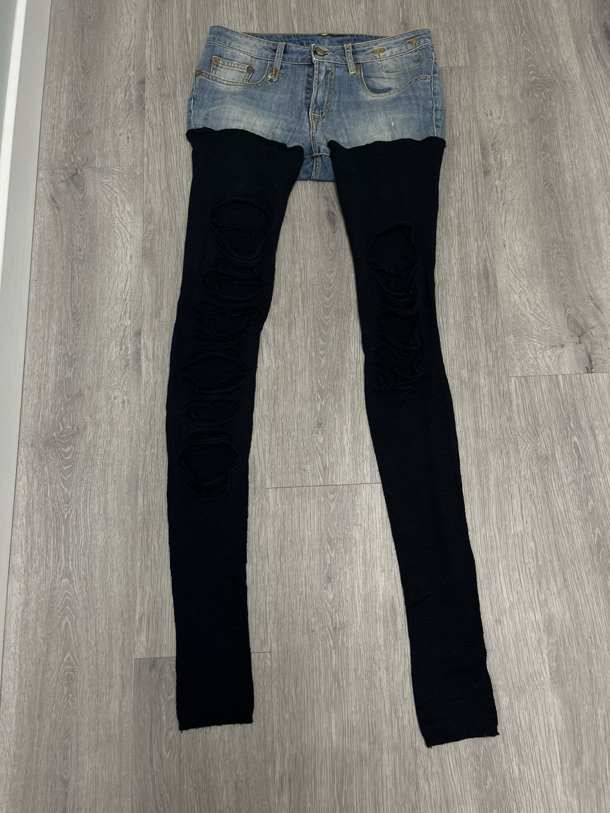 R13 Knit chaps. 27 Size 27" / US 4 / IT 40 - 3 Thumbnail