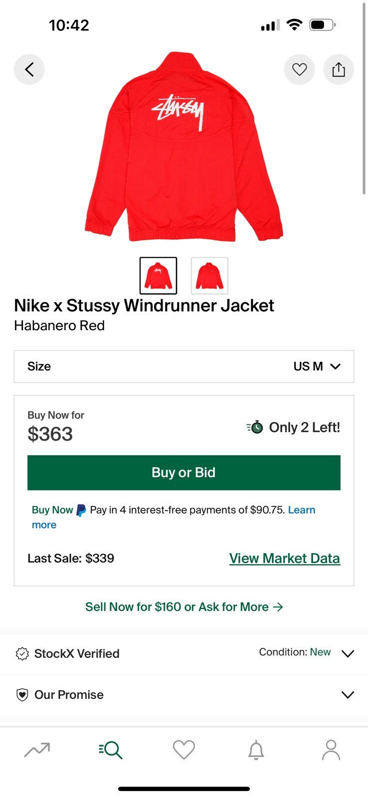 Nike × Stussy Stussy x Nike Pullover windbreaker Size US M / EU 48-50 / 2 - 2 Thumbnail