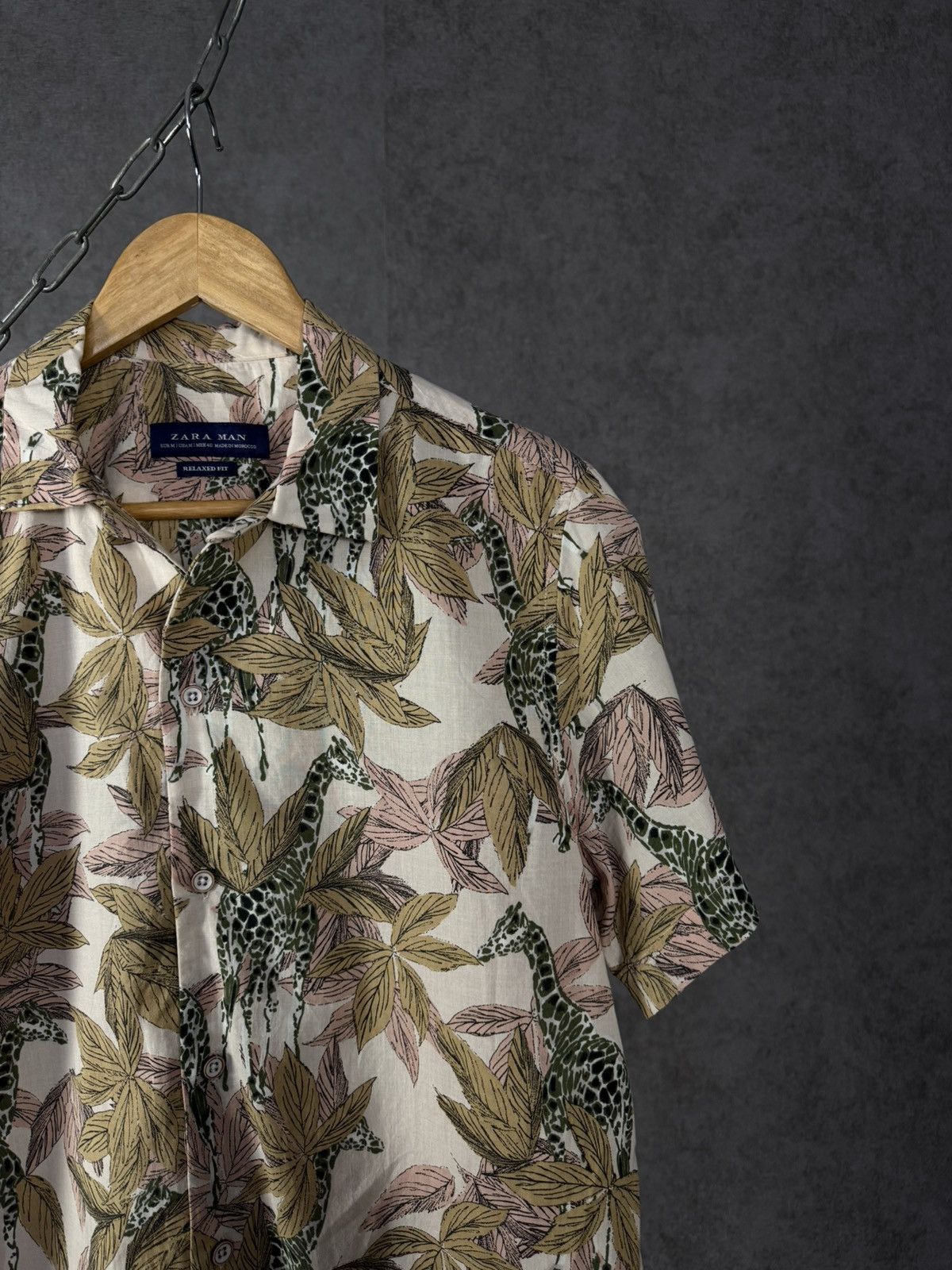 Zara Zara Man crazy Hawaiian art shirt Size US M / EU 48-50 / 2 - 2 Thumbnail