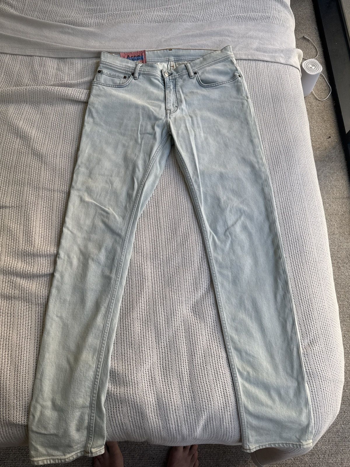 Acne Studios Acne Blå Kunst (32/32) Baby Blue Size US 32 / EU 48 - 5 Thumbnail