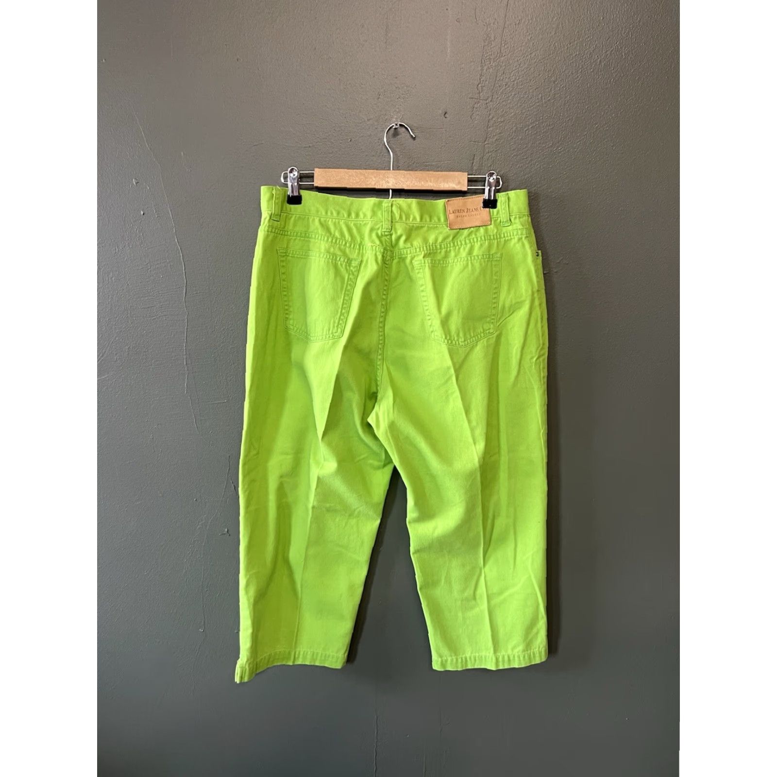 Ralph Lauren Lauren Ralph Lauren Womens Pants Business Green 14 Dress Pants Size 36" / US 14 / IT 50 - 2 Thumbnail