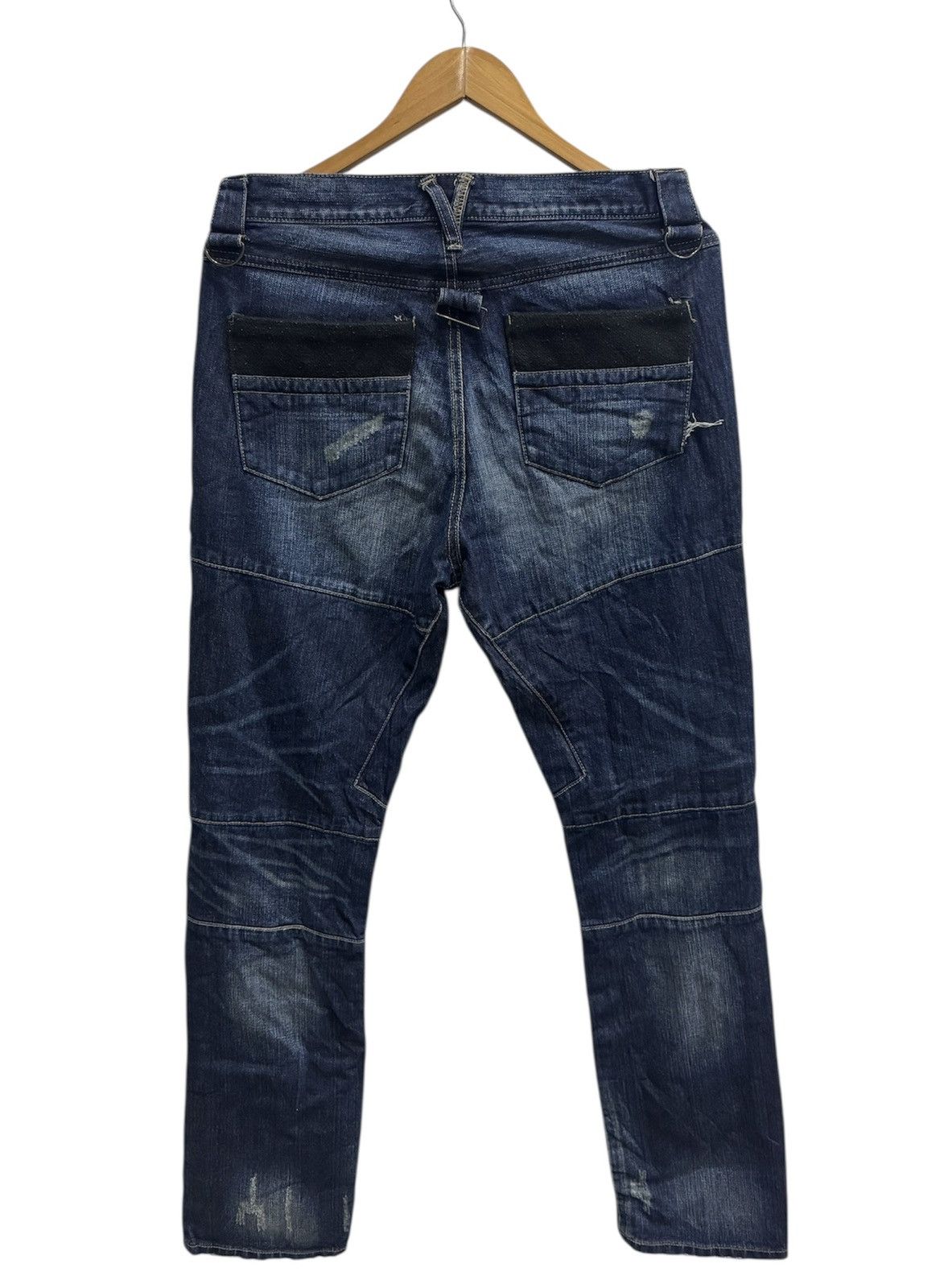 Designer × Japanese Brand × PPFM PPFM Bondage Seditionaries Jeans Pants Size US 32 / EU 48 - 2 Thumbnail