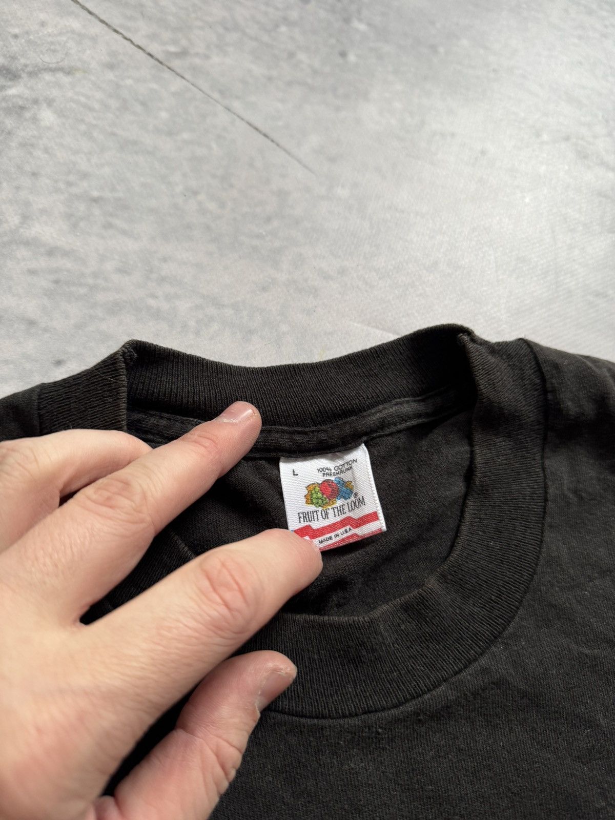 Fruit Of The Loom × Vintage Vintage 90s Fruit Hank Sports 1991 tee Size US L / EU 52-54 / 3 - 5 Thumbnail