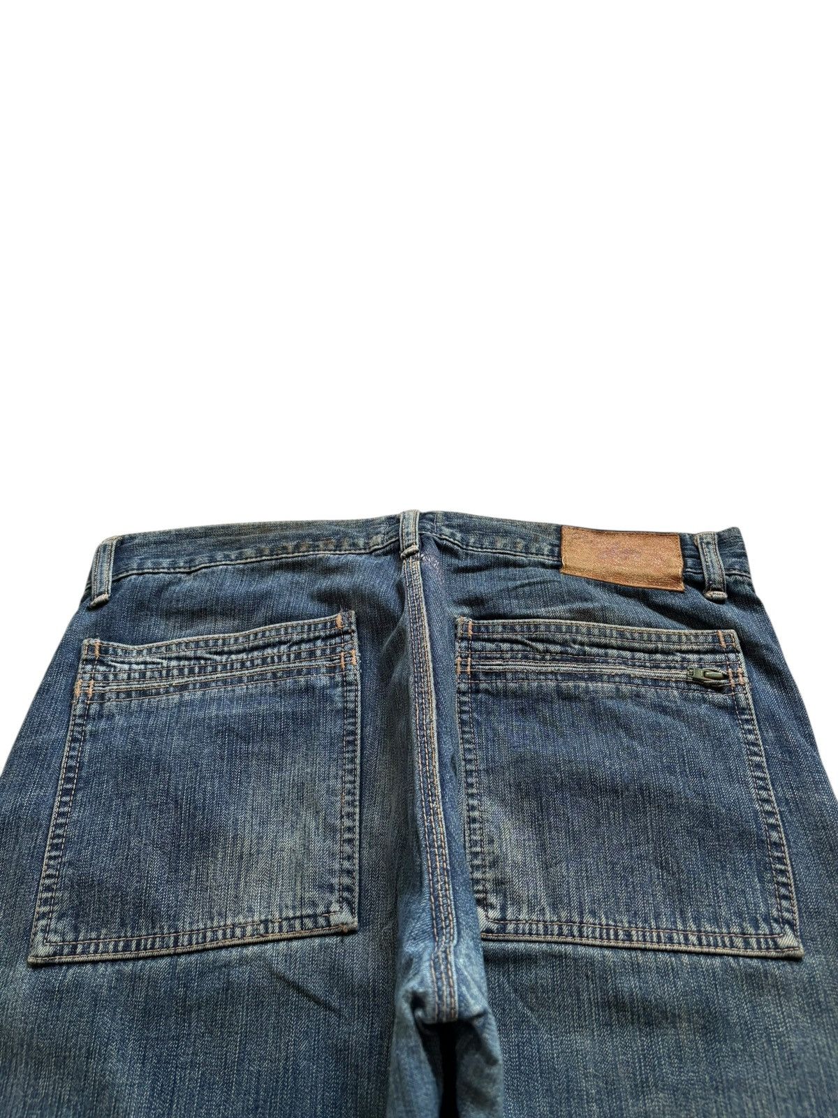 Paul Smith Red Ear Vintage Paul Smith Red Ear Distressed Loose Baggy Jeans Size US 32 / EU 48 - 8 Thumbnail