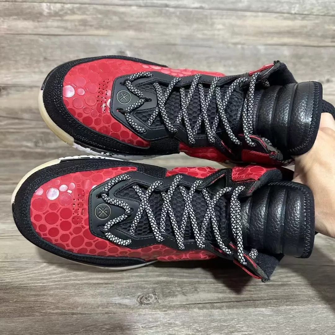 Li-Ning LI-NING Way of Wade 1 Red Devil Ray Black Red 43 Size US 10 / EU 43 - 5 Thumbnail
